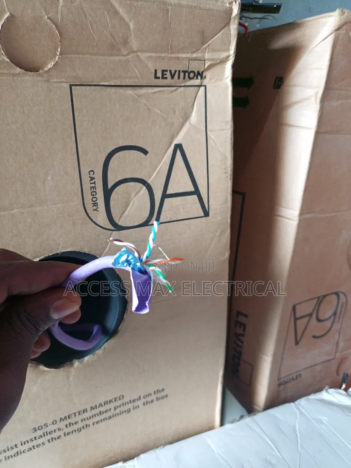 F/Utp Cat6a Cable Pure Copper By 305m