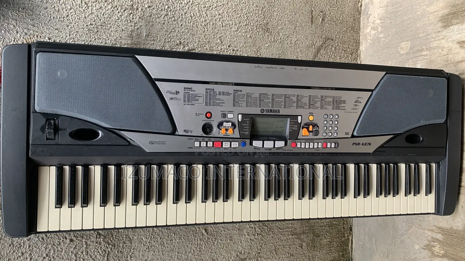 Durable Yamaha Keyboard PSR-Gx76