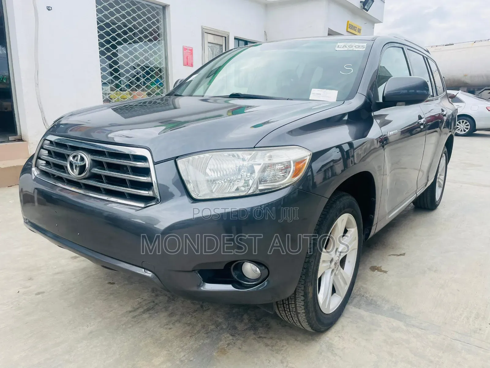 Toyota Highlander Limited 2010 Gray