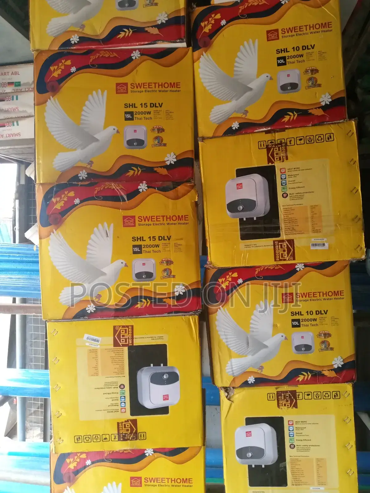 Sweethome Water Heater Available in All Sizes