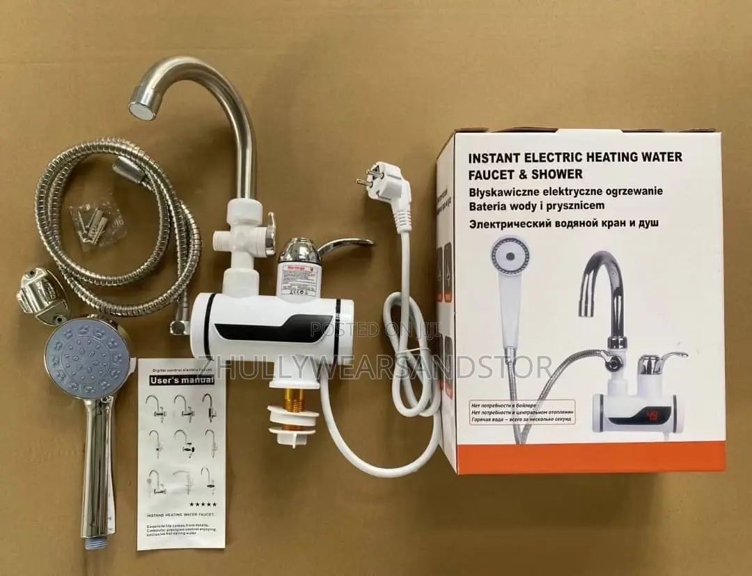 Instant Electronic Heating Water Faucet and Shower