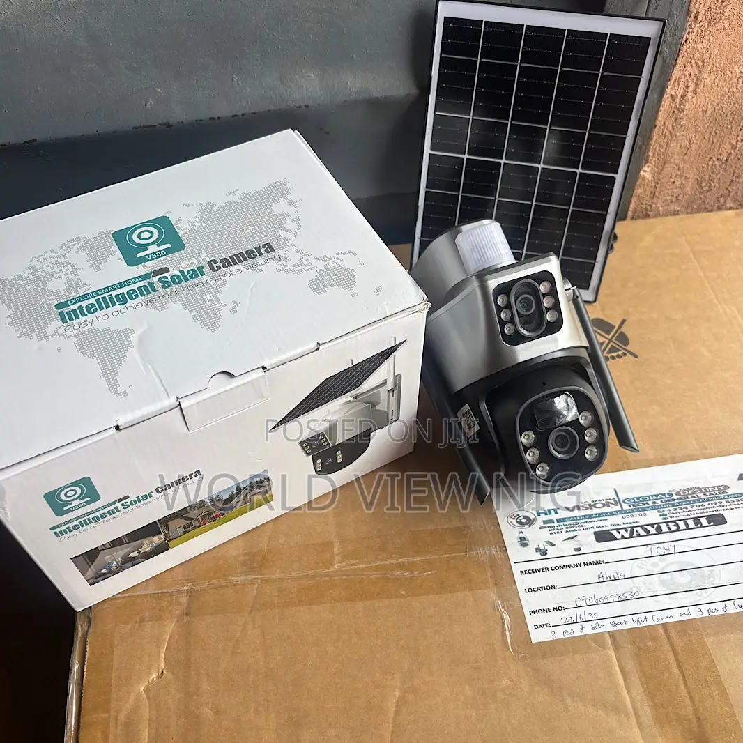 Smart Solar Powered Dual Camera 4g