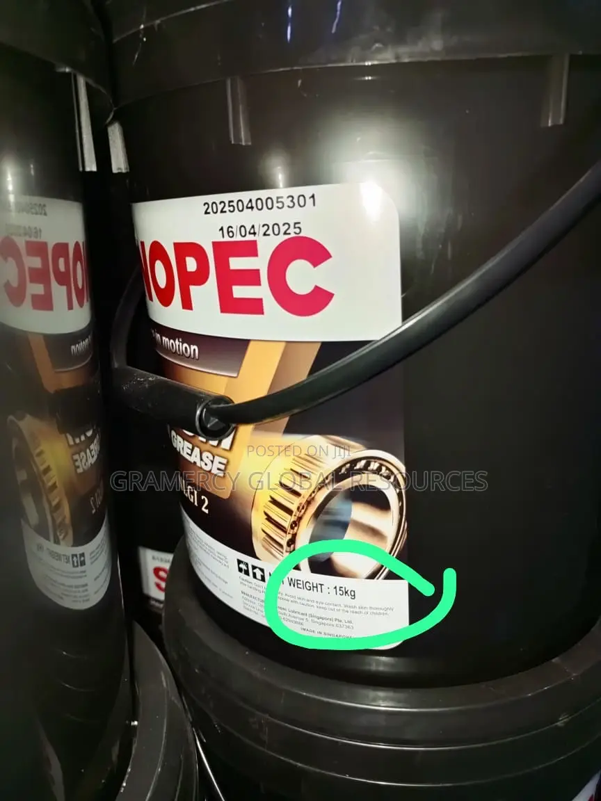 Original Sinopec Premium Golden Grease 15kg