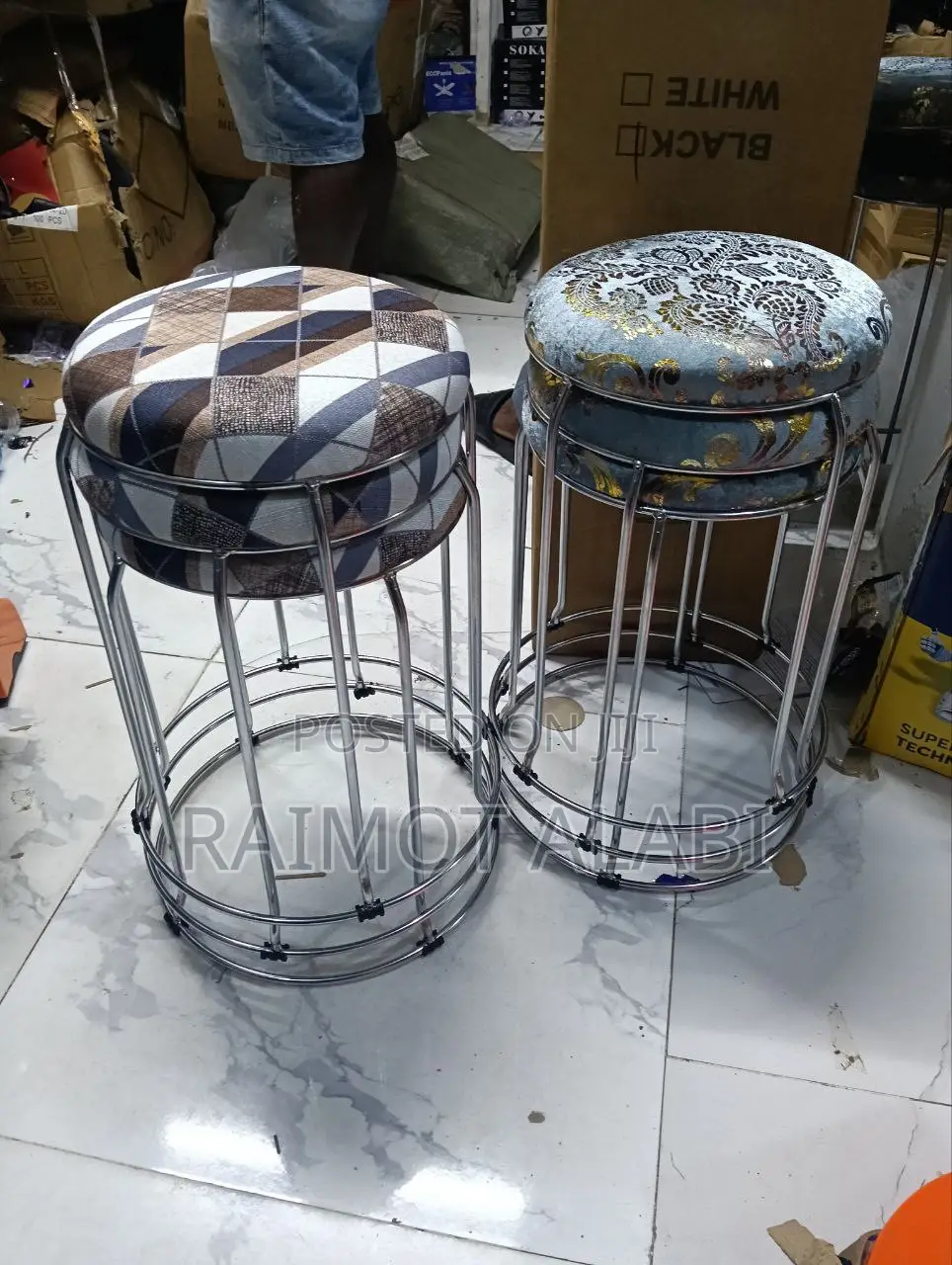 Metal Stool Chair