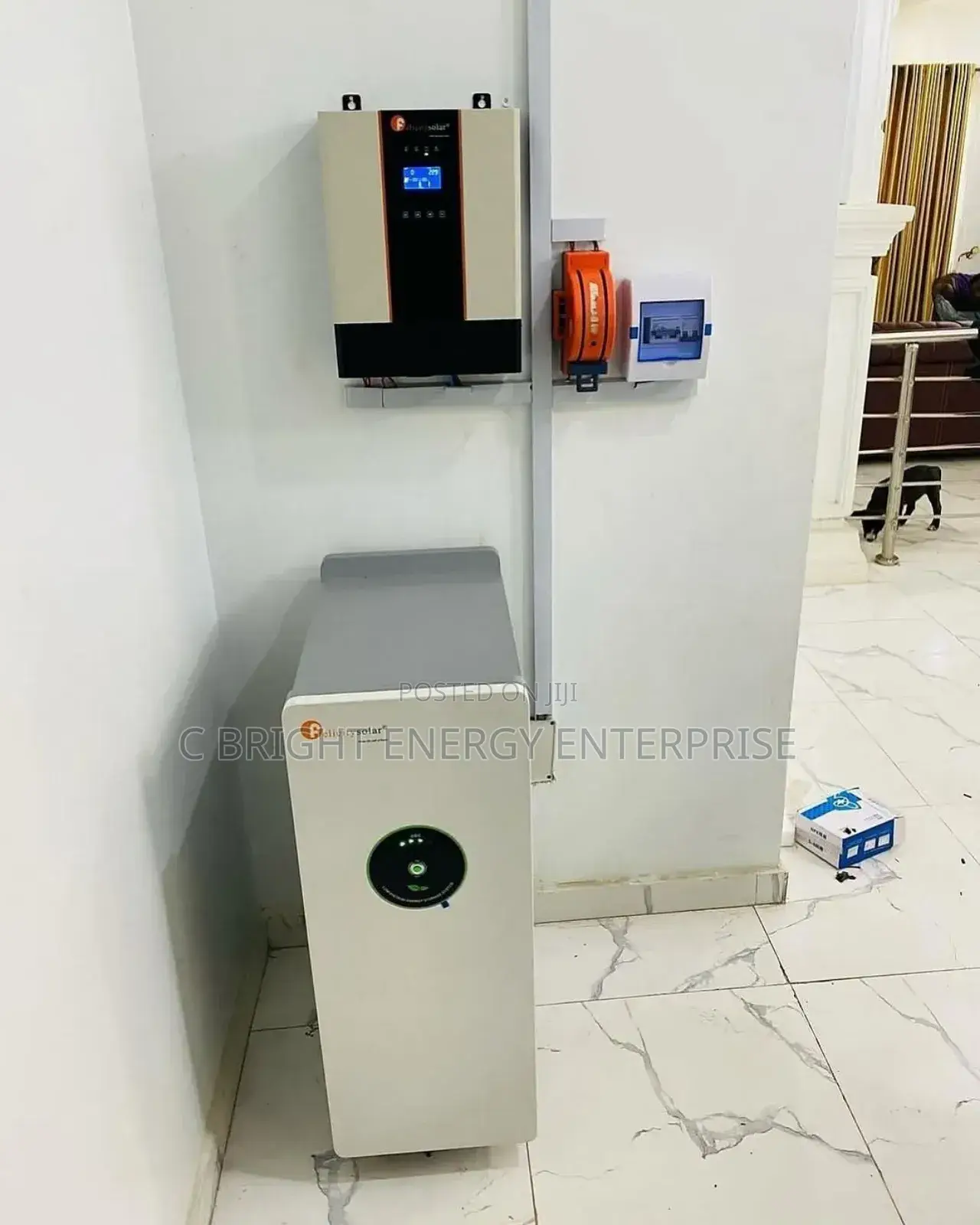 Installation Of 5kva Felicity Hybrid Smart Inverter And 15kwh Felicity
