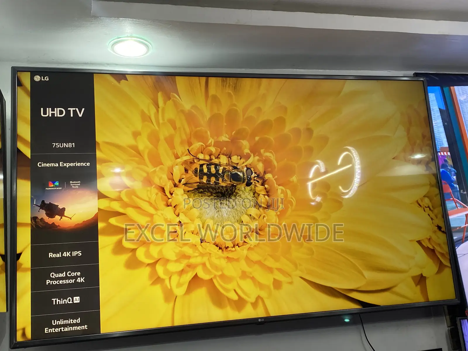 76” Lg Series 81 , Active HDR Smart Uhd Tv With Ai Thinq