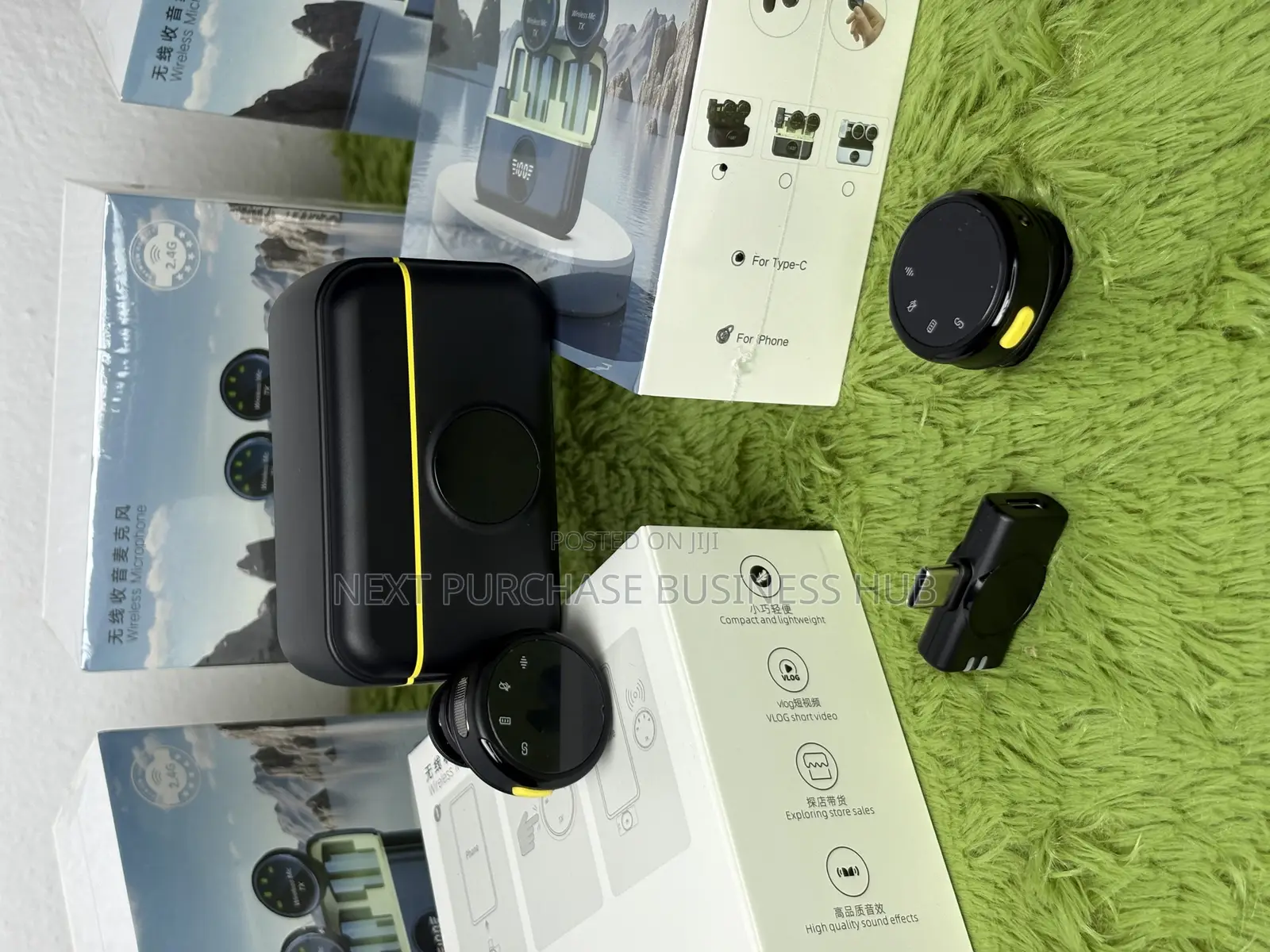 S5 Wireless Lavalier Microphone - Clear Audio Ai Noise Cancellation