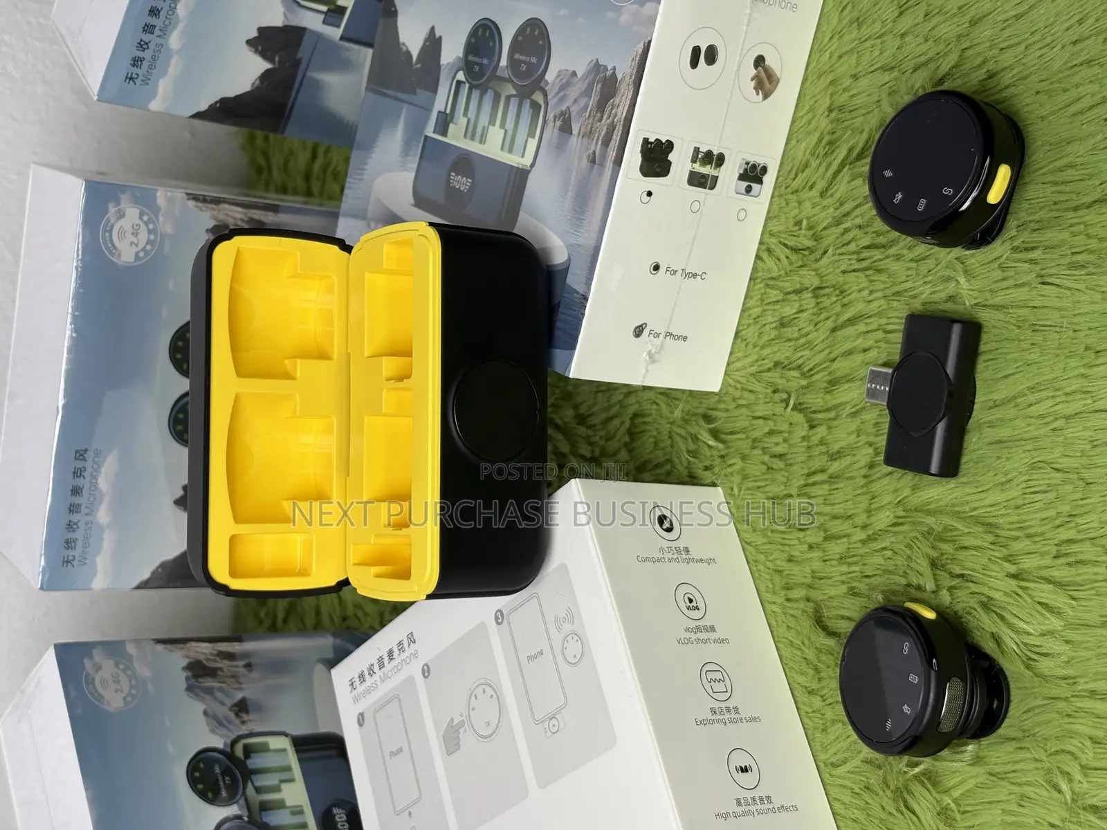 S5 Wireless Lavalier Microphone - Clear Audio Ai Noise Cancellation