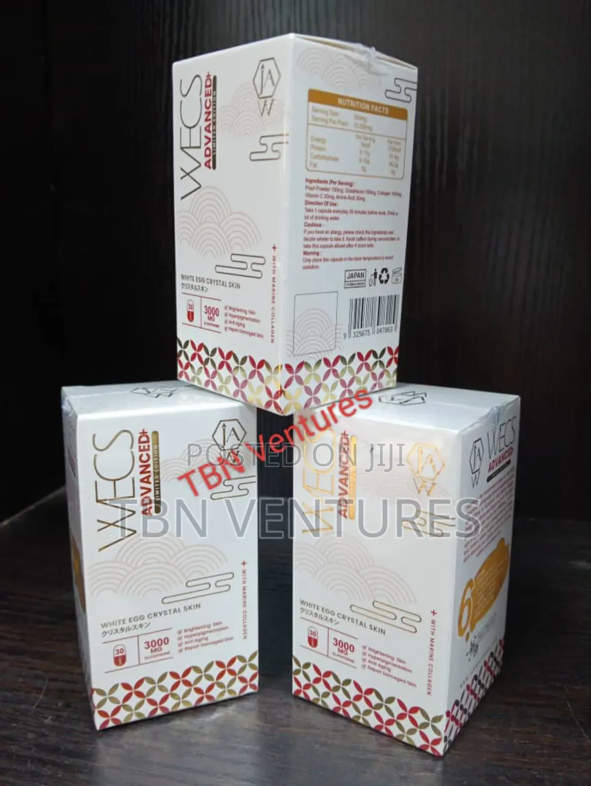 Jaw 3.0 White, Jaw Black, Wecs Egg Crystal Skin -20 Capsules
