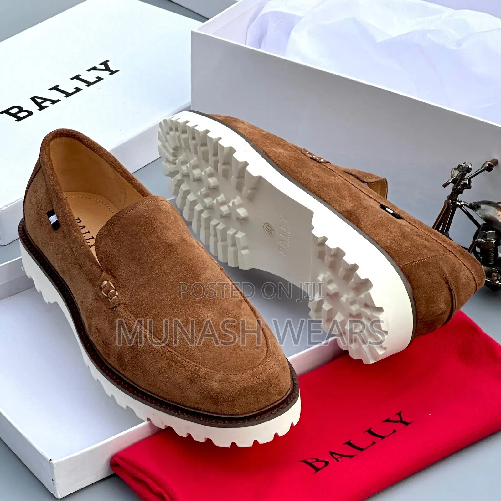 Bally Classic Sneakers for Men Black Velvet