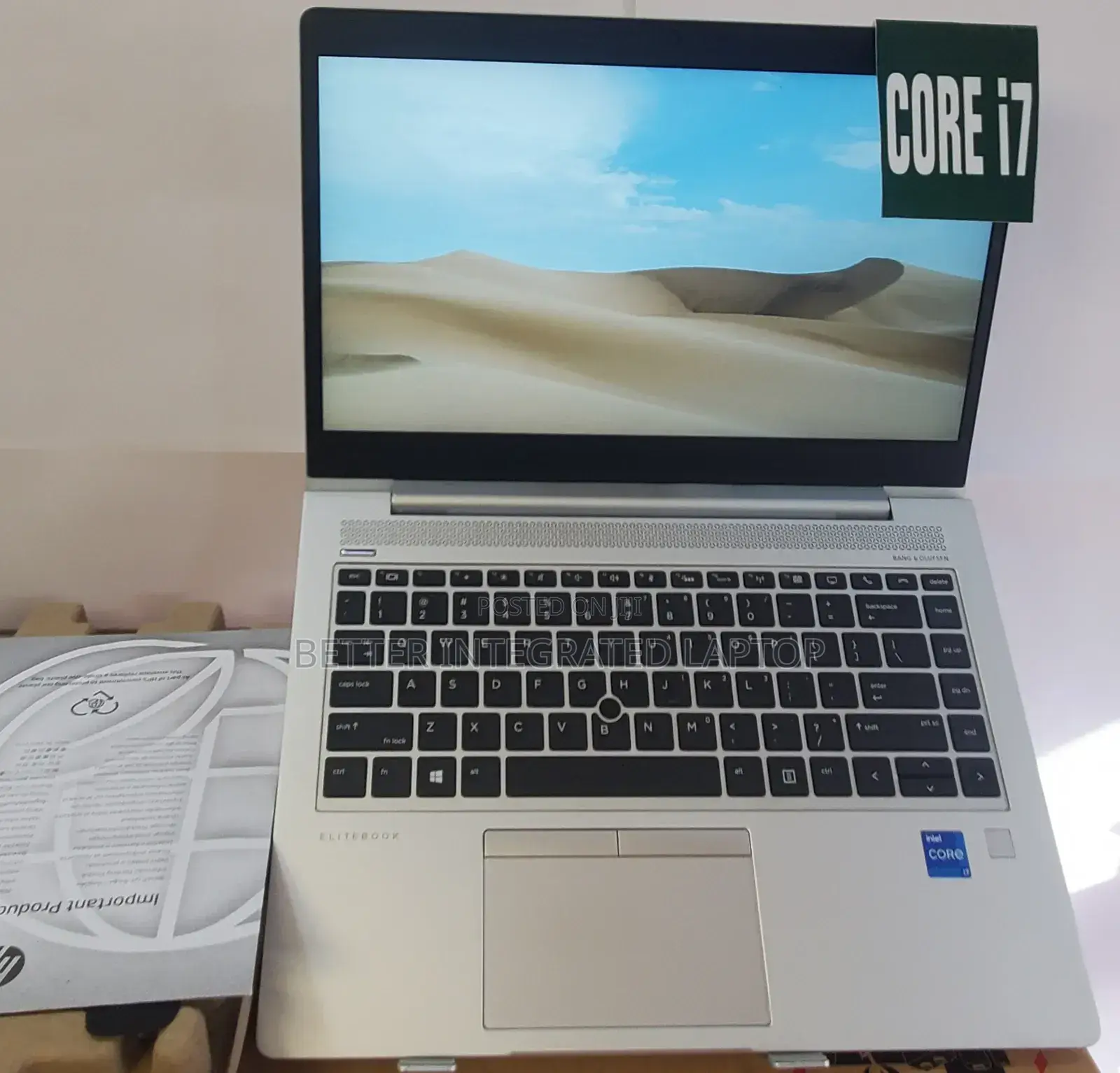 New Laptop HP EliteBook 755 G4 8GB Intel Core i7 SSD 256GB