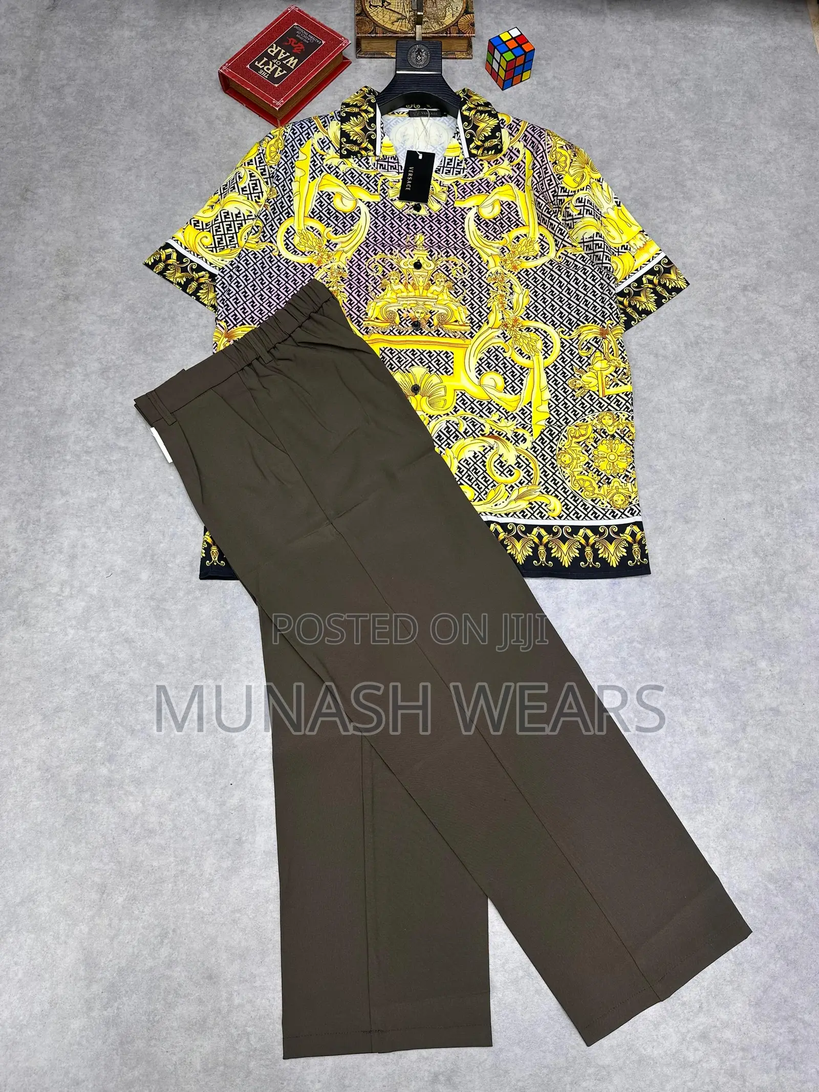 Classic Vintage Shirt and Flair Pant Match