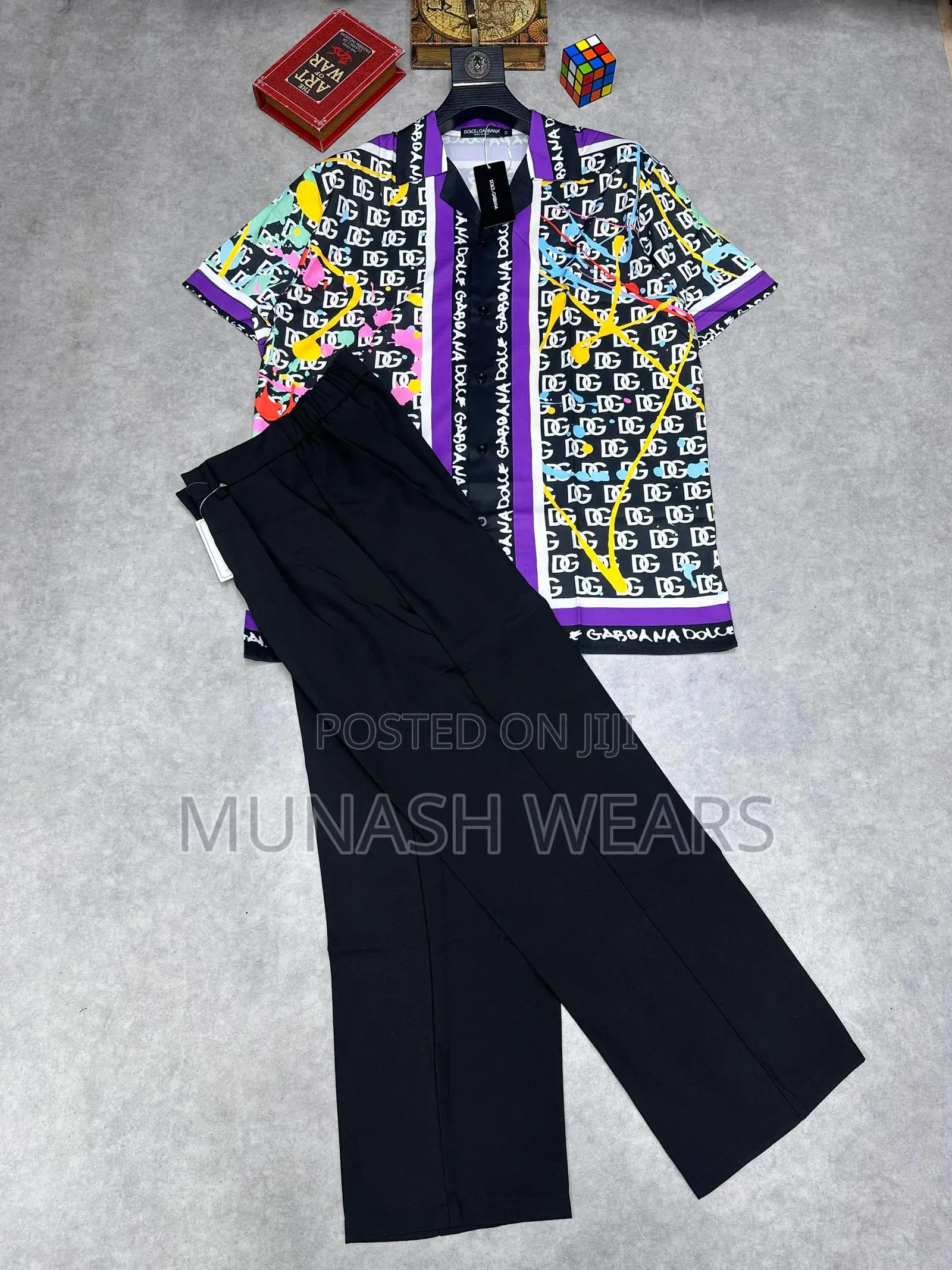 Classic Vintage Shirt and Flair Pant Match