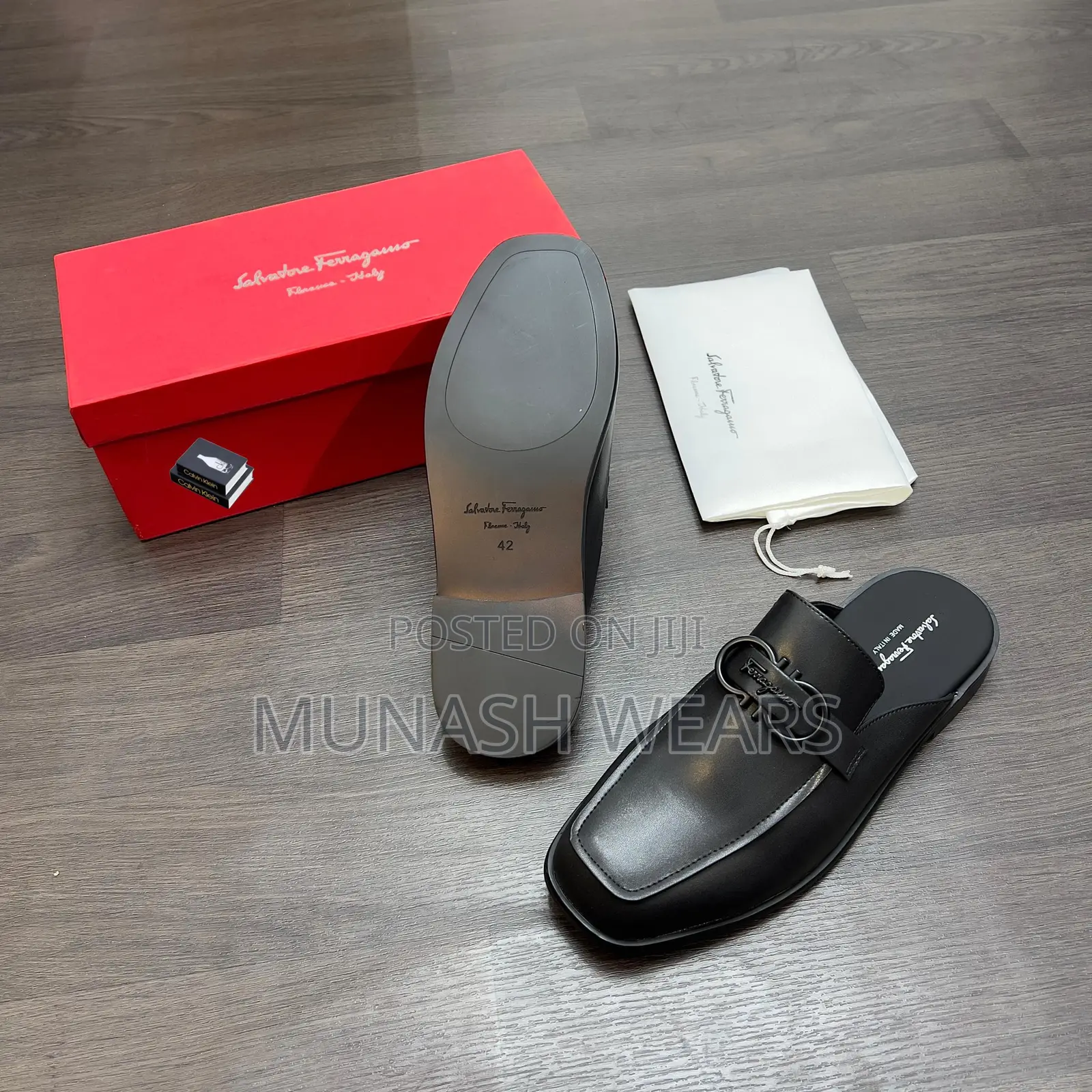 Salvatore Feragamo Leather Half Shoe 40-46