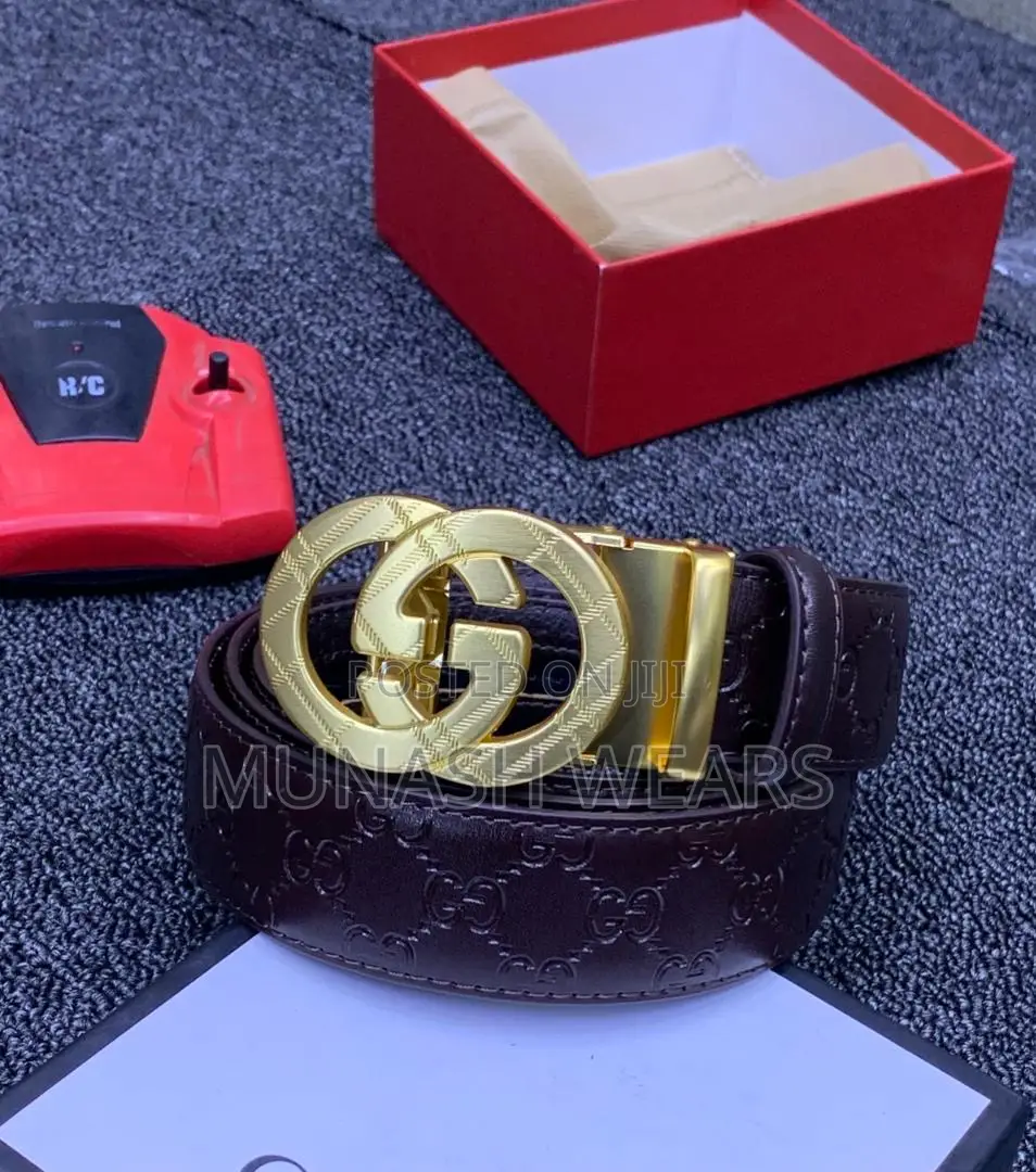 Original Leather Belt for Men Versace Collection