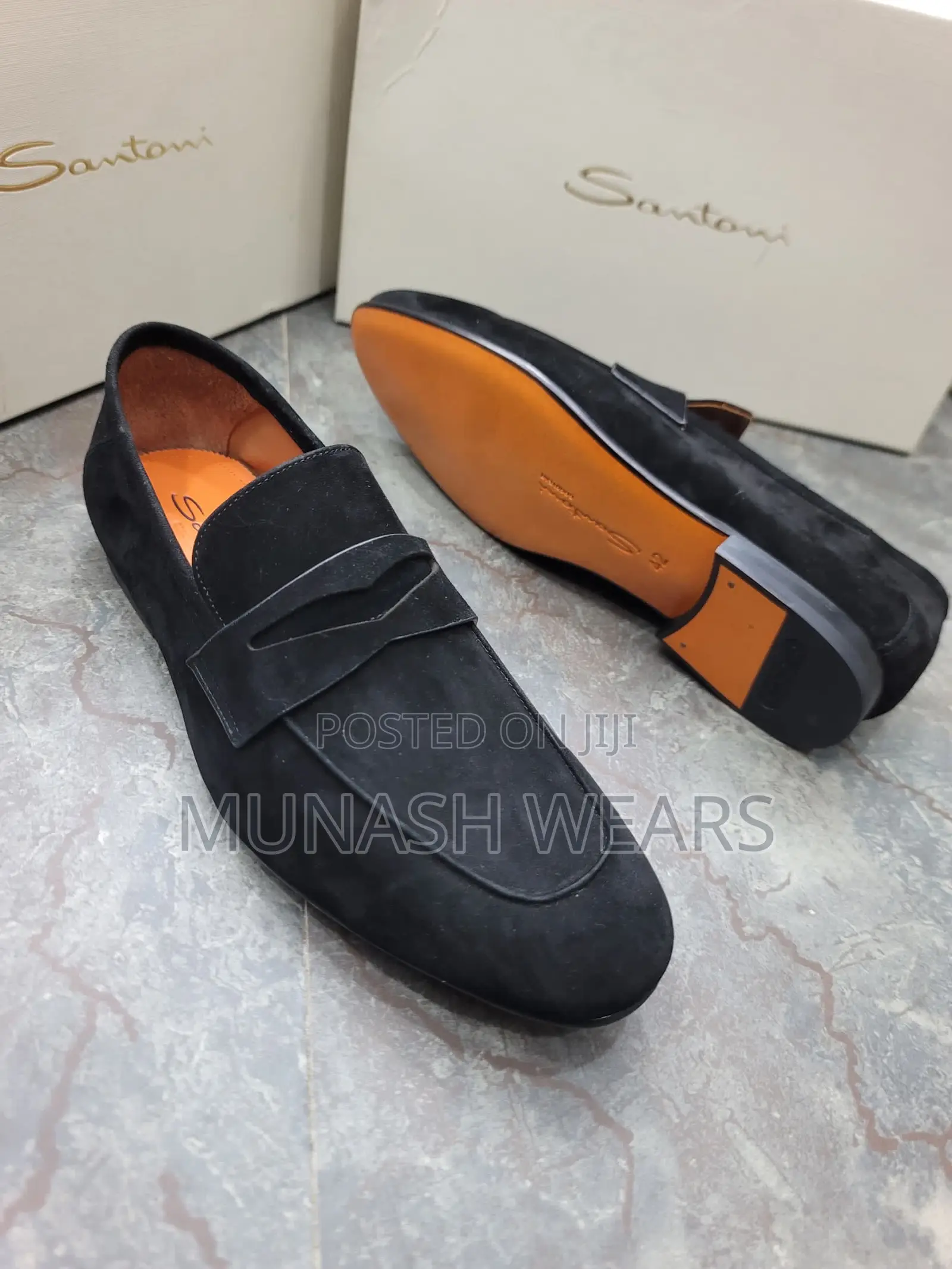 Original Italian Santoni Shoes For Men 40-47