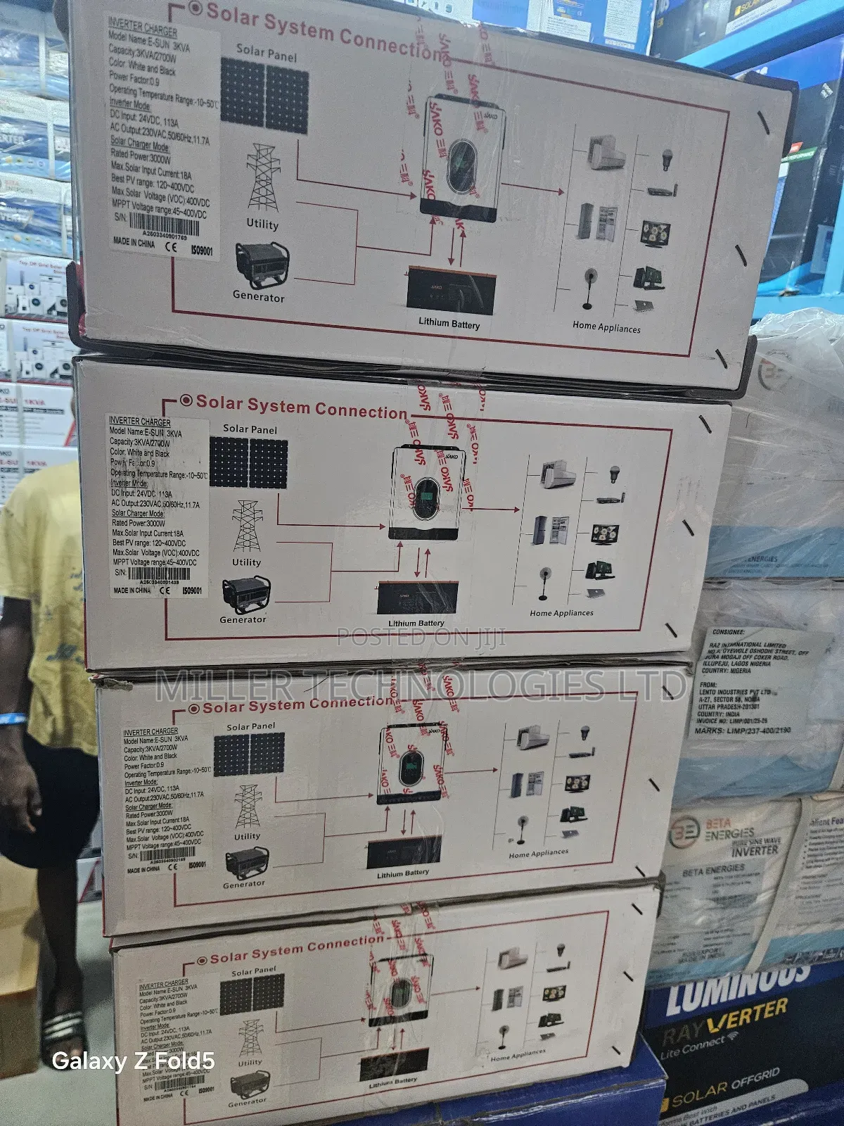 Sako Solar Hybrid Inverter 3kva 24v