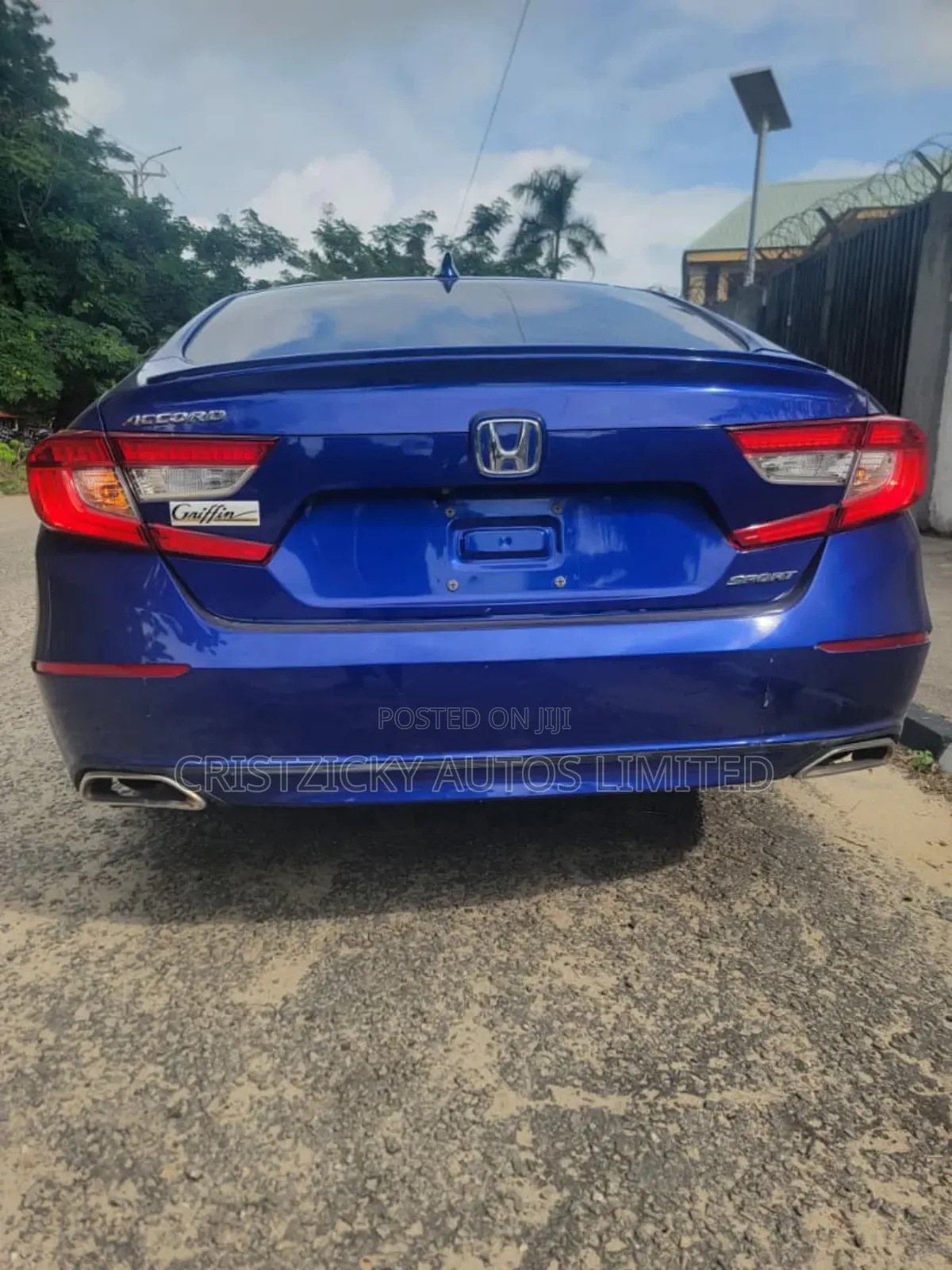 Honda Accord 2019 Blue