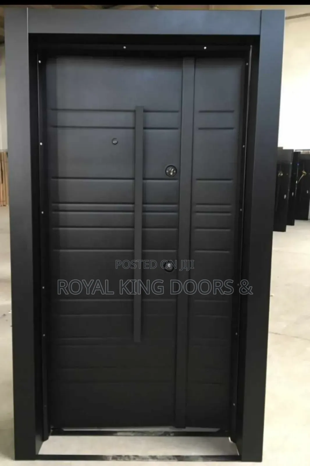 Black and Gold Turkish Luxury Security 4ft Doors
