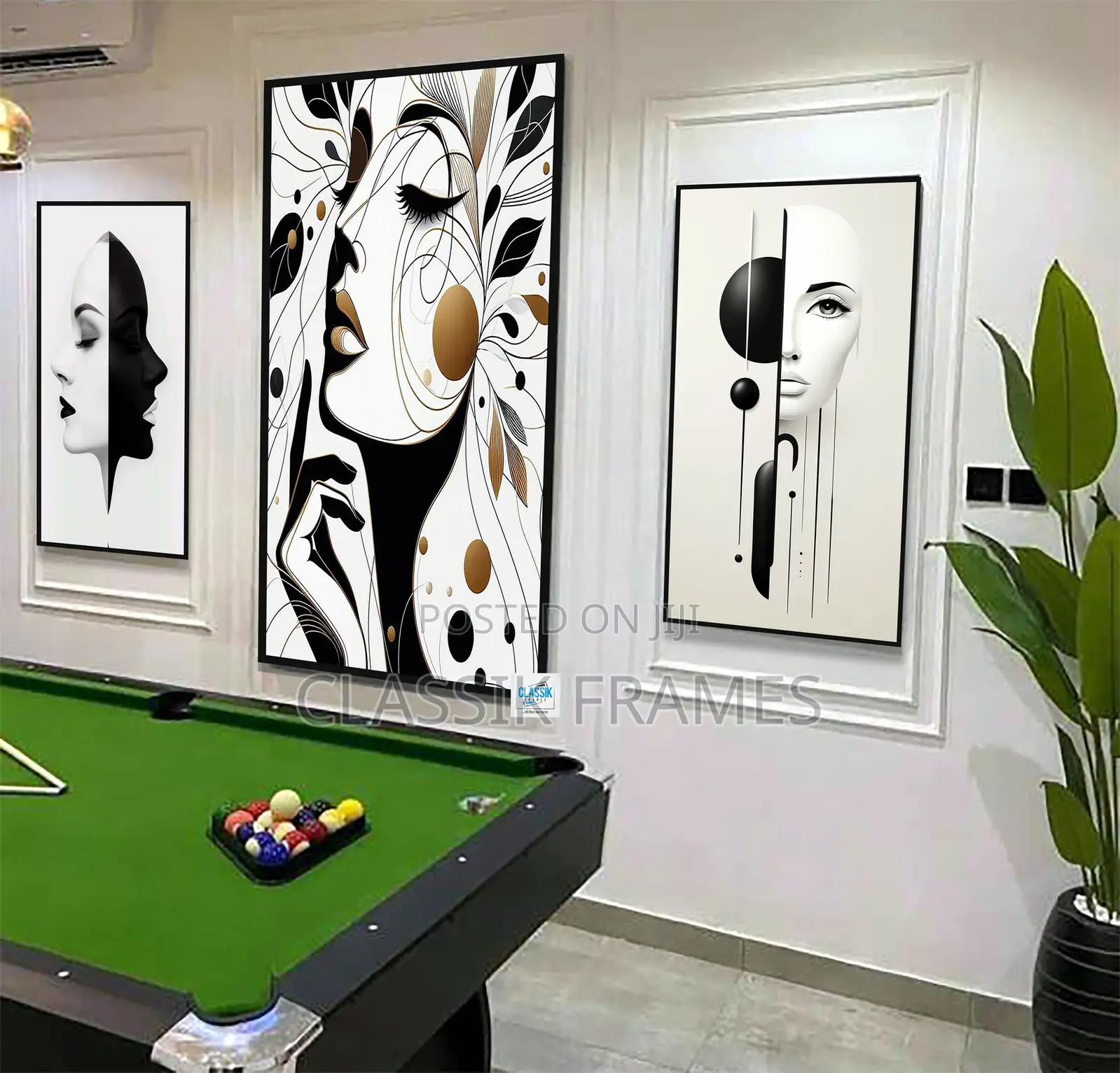 Hd Framed Flinking Canvas Digi Painting Wallart