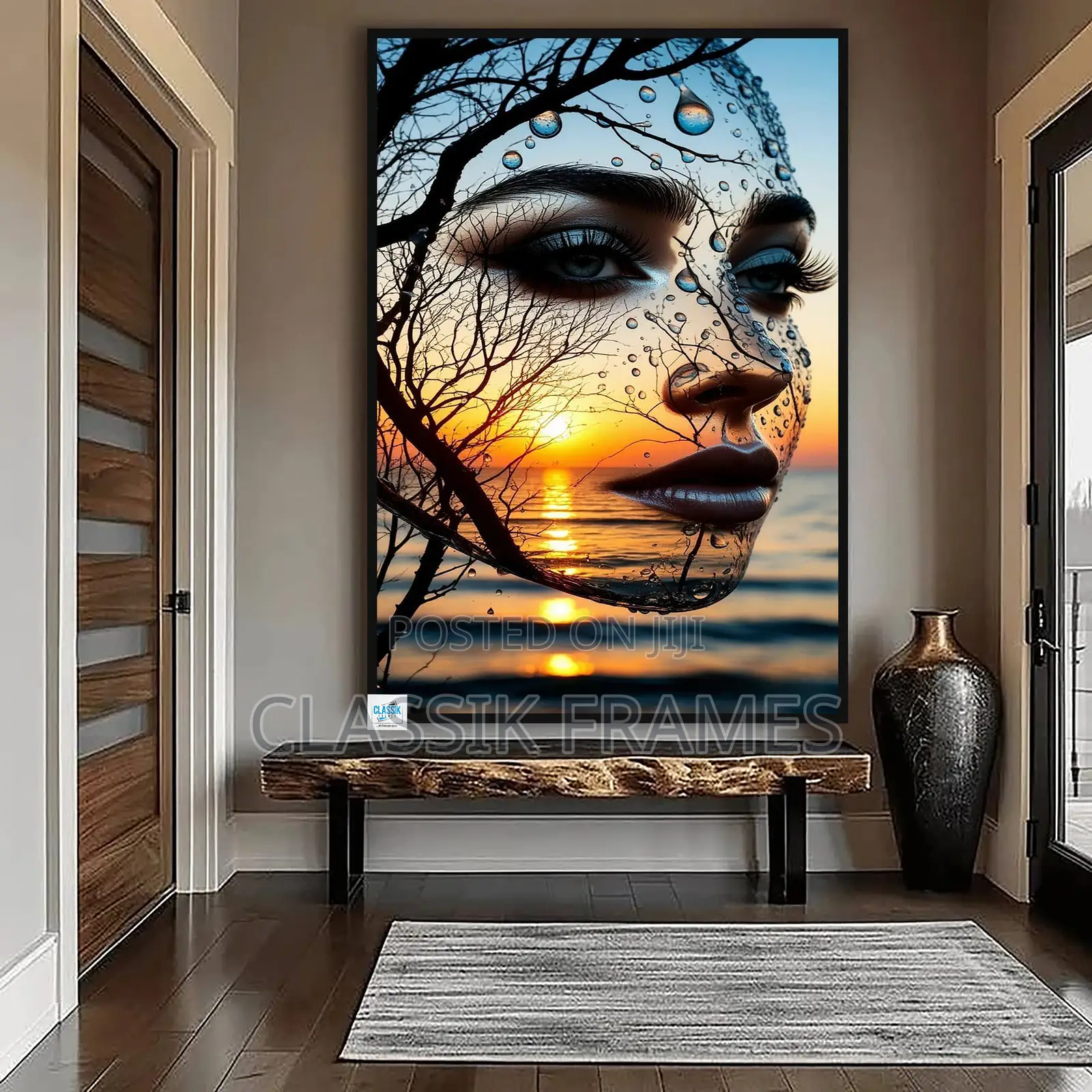 Hd Artistic Crafted Modern Acrylic Digi Painting Wallart