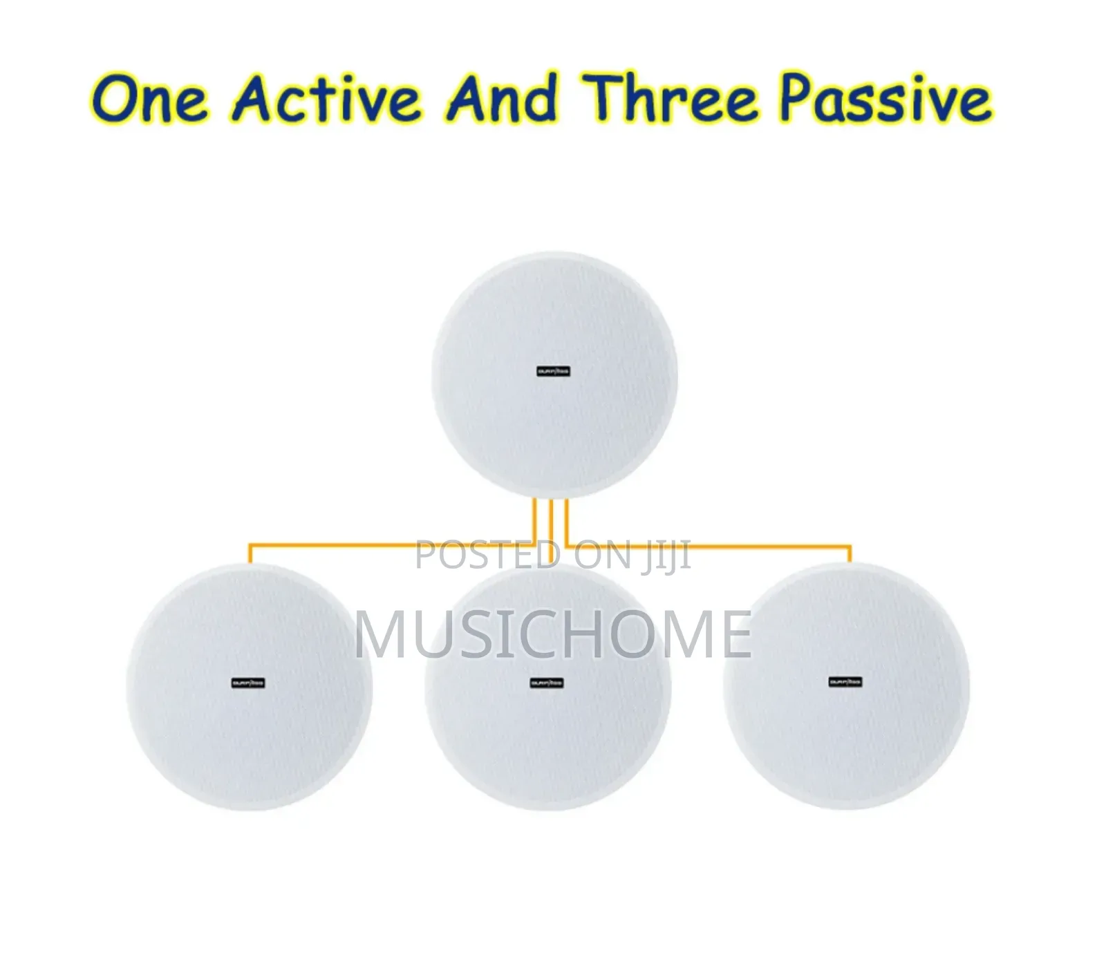 Rimless Bluetooth 4in1 Ceiling Speakers
