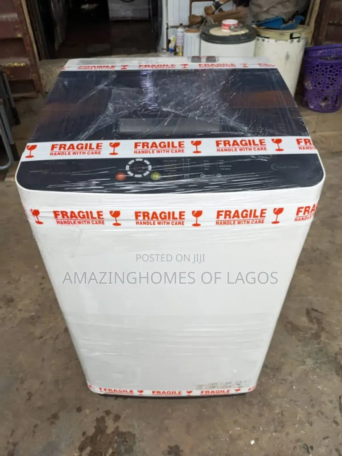 8kg Wash and Spin Automatic Hisense Top Loader