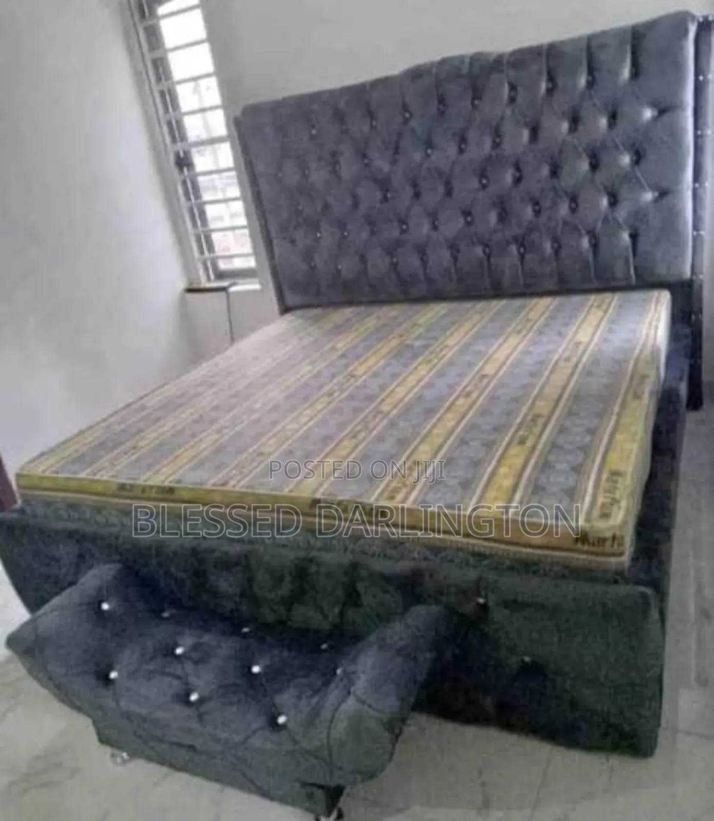 Quality 6x6 Bed High Head Rest Frame