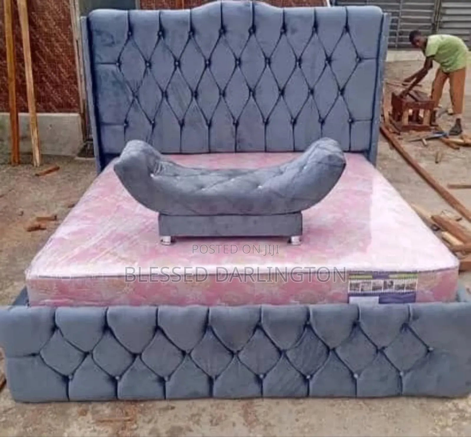 Clean Brand New 6by6 Bed Frame
