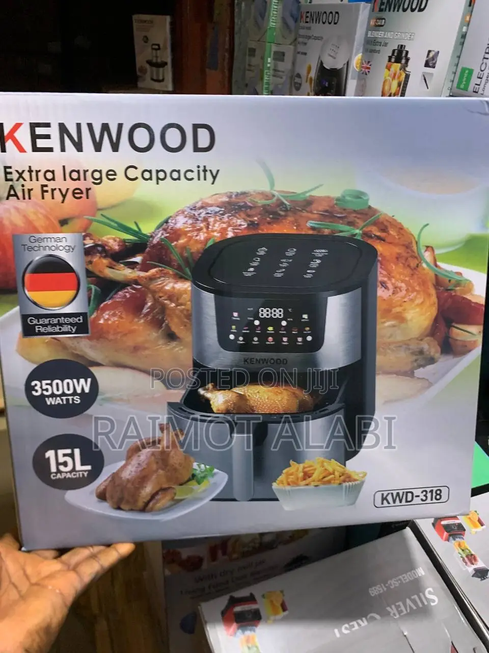 15l Kenwood Digital Airfyer
