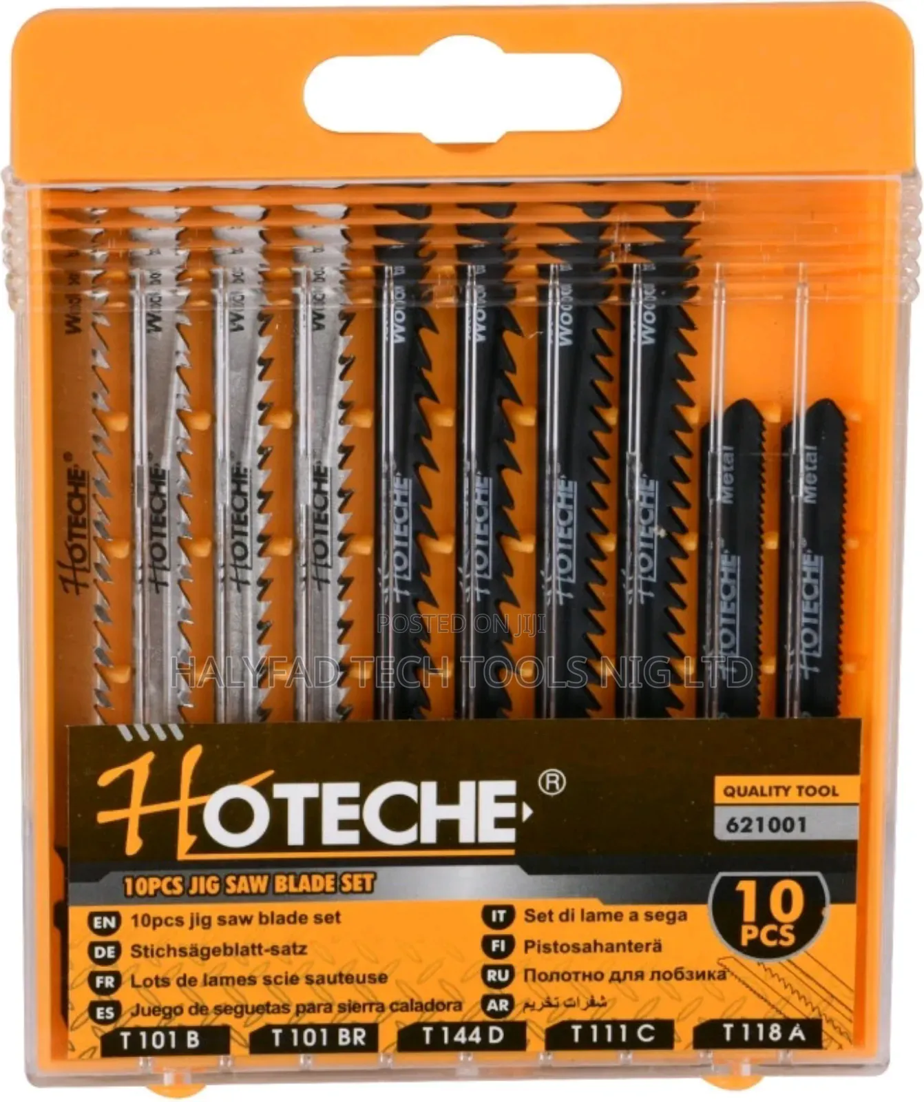 10 PCS Jig Saw Blade Set