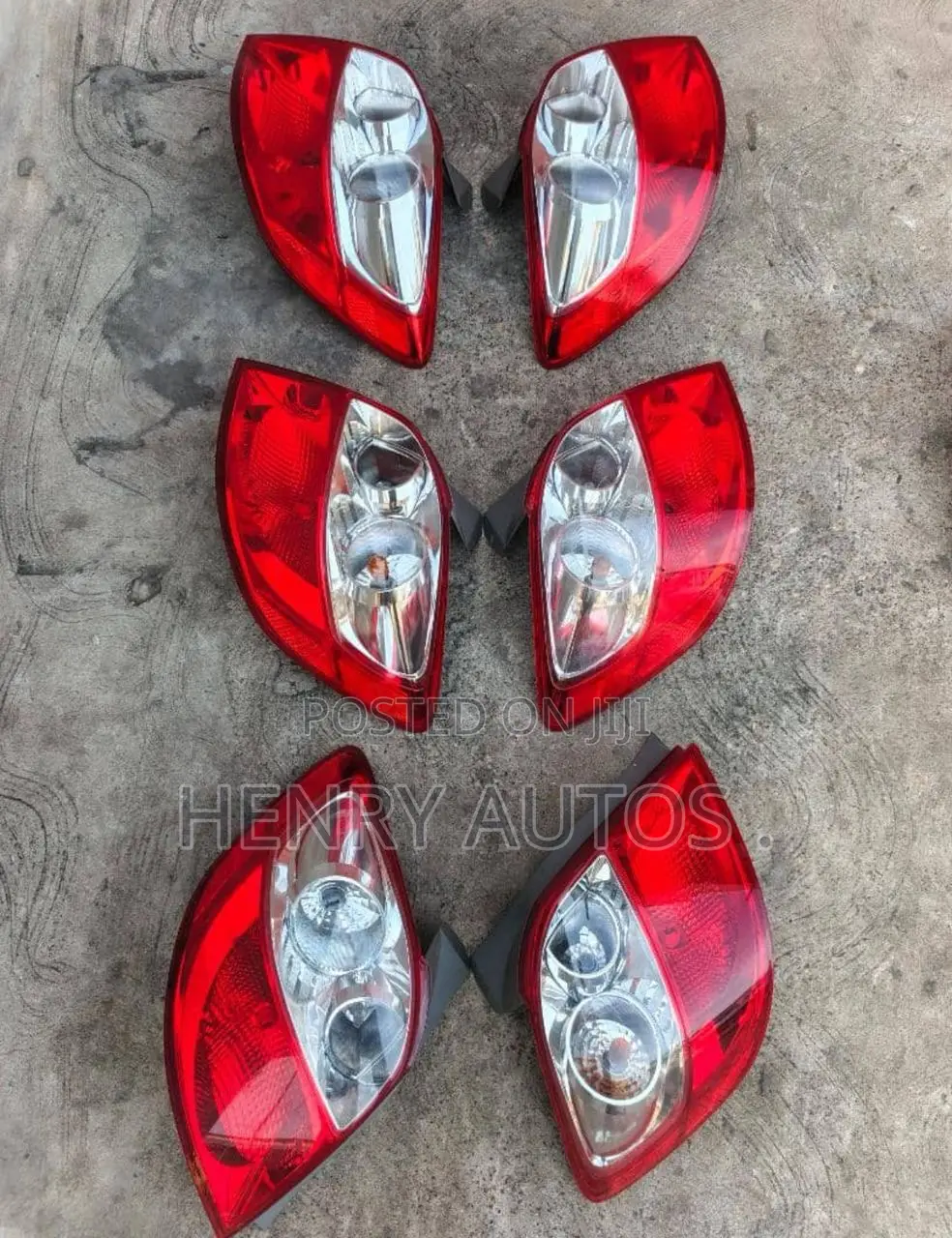 Set Taillights Matrix 2010