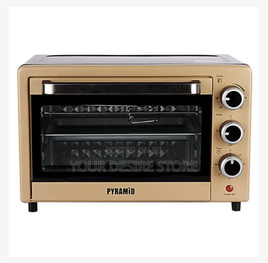 Pyramid 22l Electric Oven With Toaster Grill and Baker