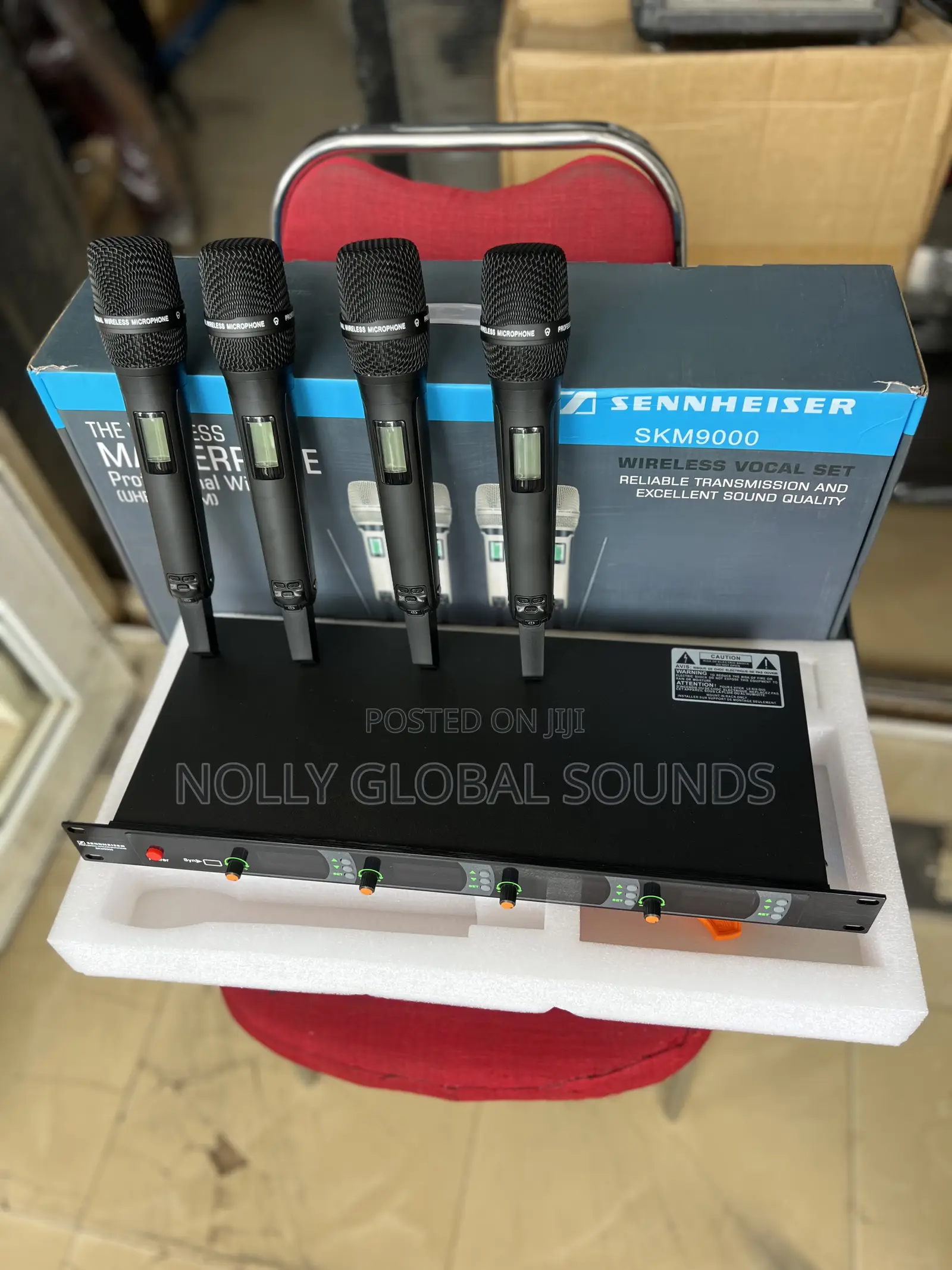 Sennhieser Skm9000 4-Channels Wireless Handheld Microphone (Long Range