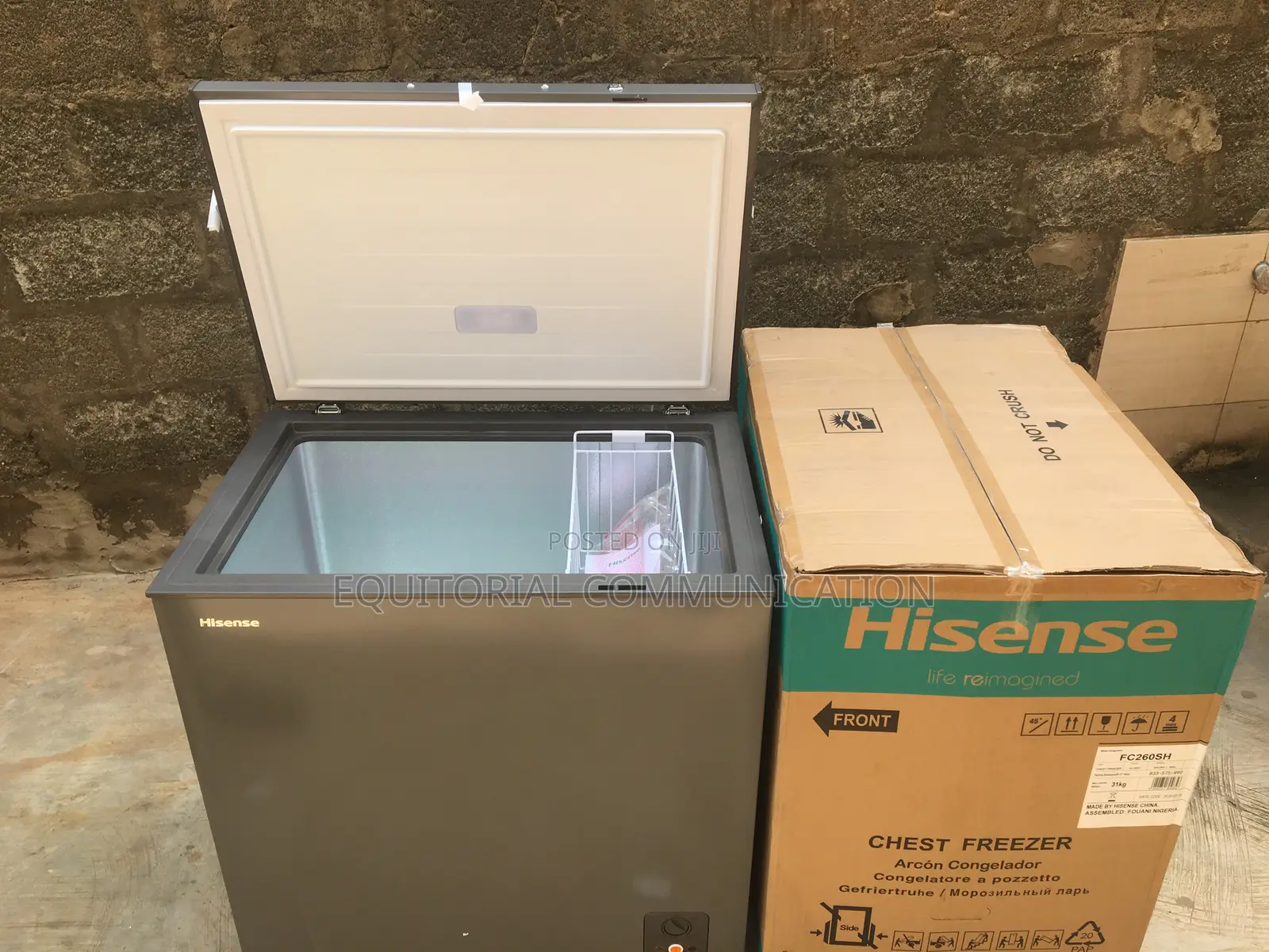 The Chill Master – Hisense 198l Chest Freezer
