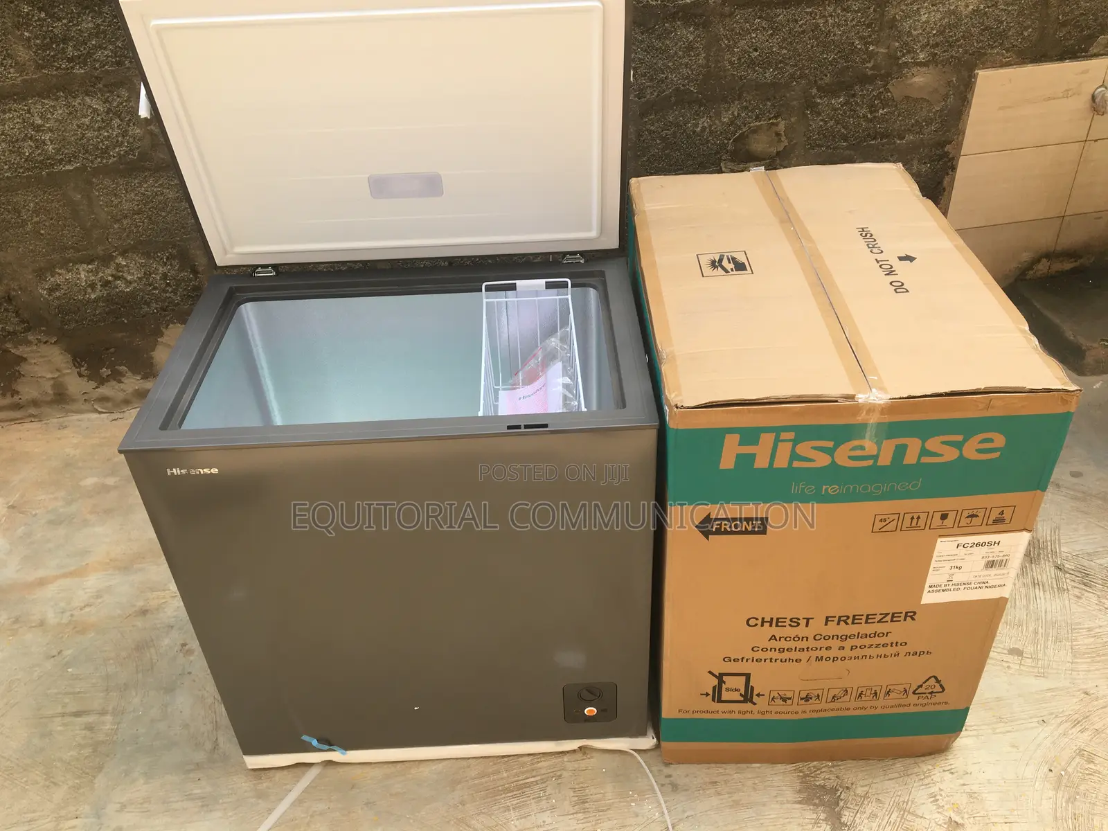 Keep It Cool With Hisense Fc-260sh Chest Freezer