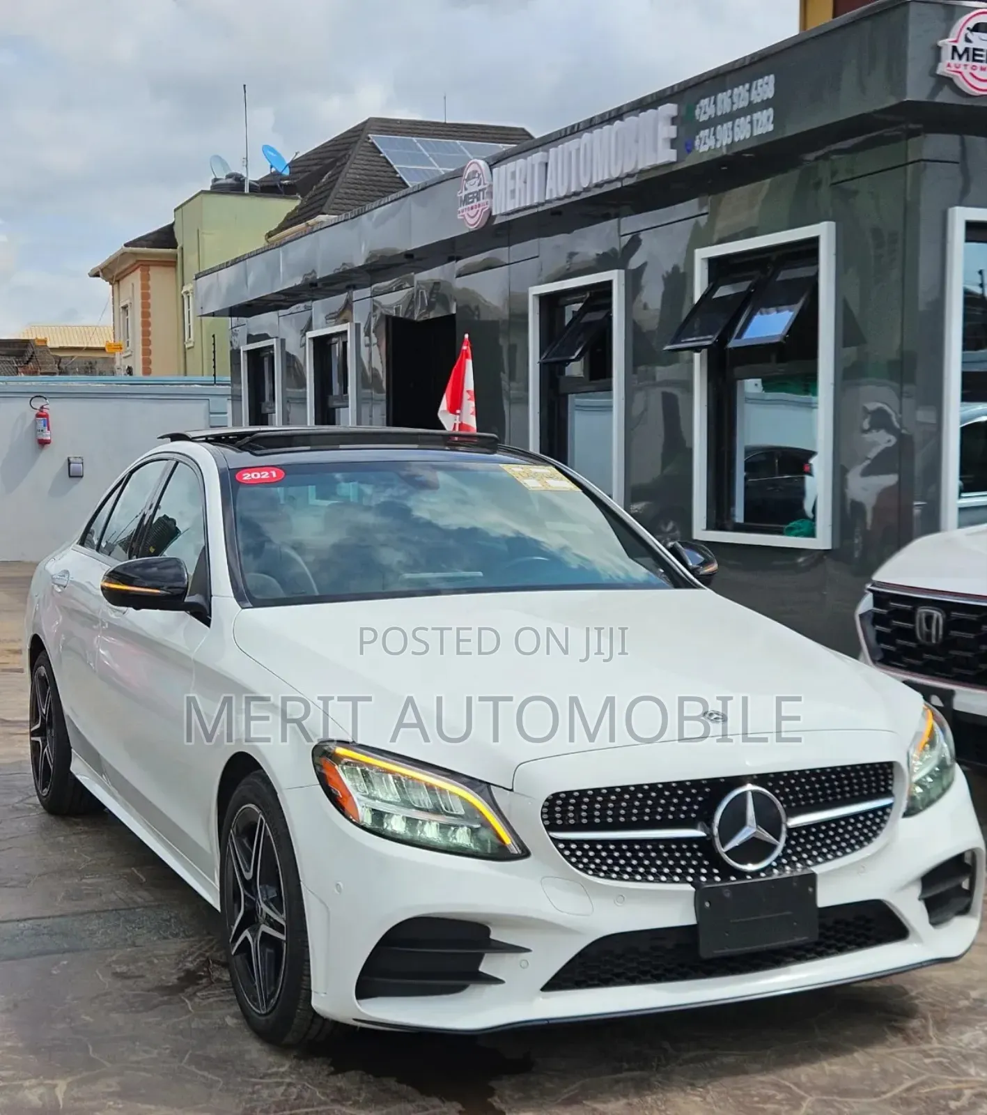 Mercedes-Benz C300 2021 White