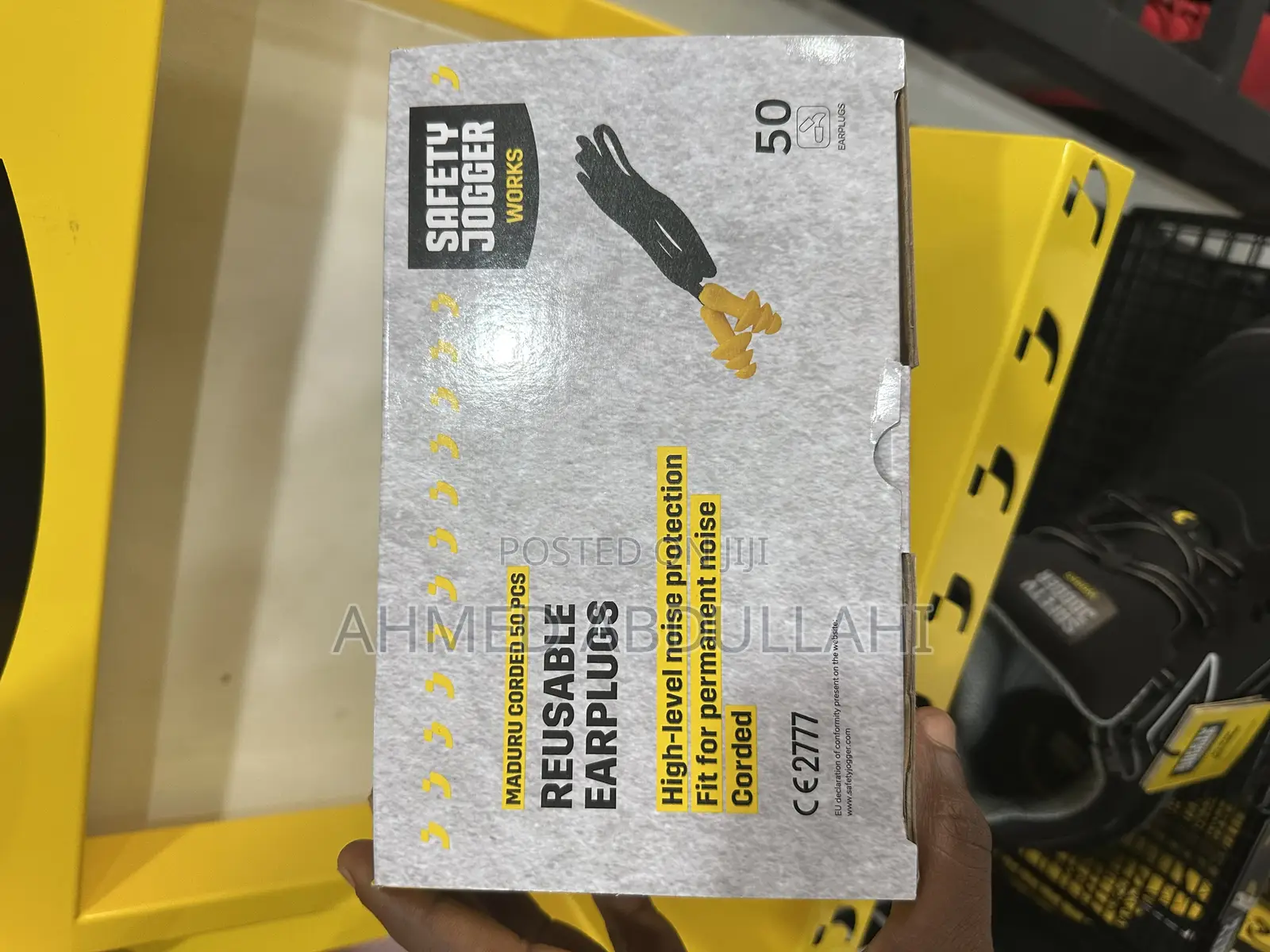 Safety Jogger Earplugs Maduru Corded Earplugs