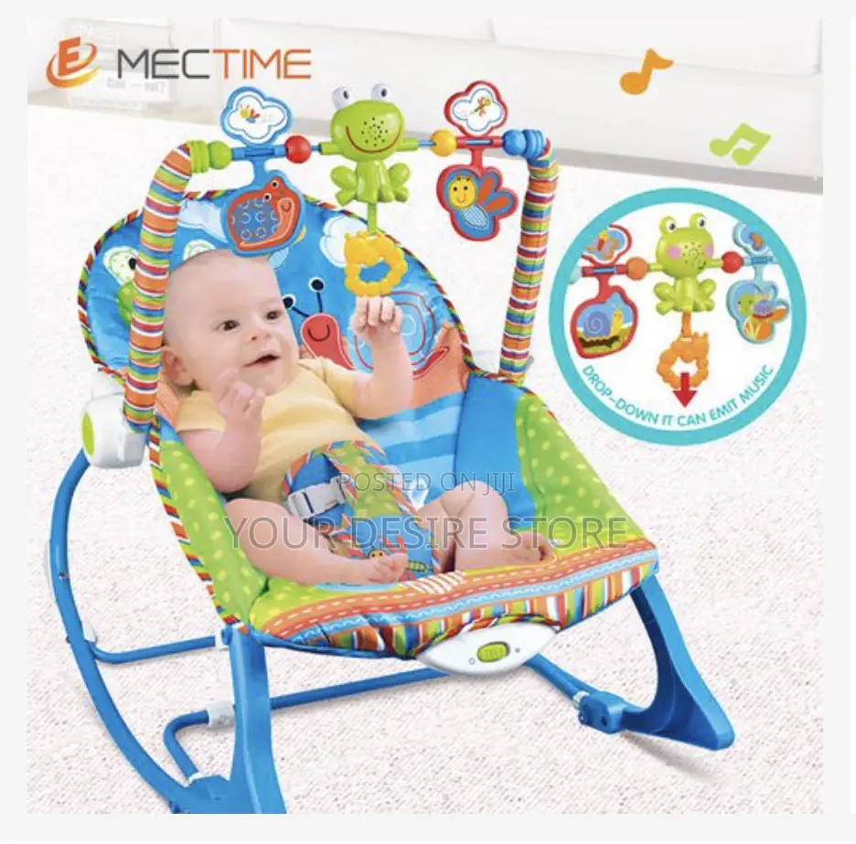 Infant -to- Toddler Rocker, Baby Bouncers With Music - 68110