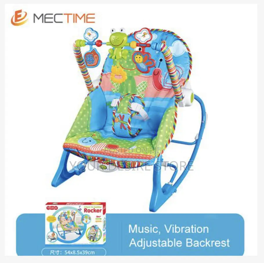 Infant -to- Toddler Rocker, Baby Bouncers With Music - 68110