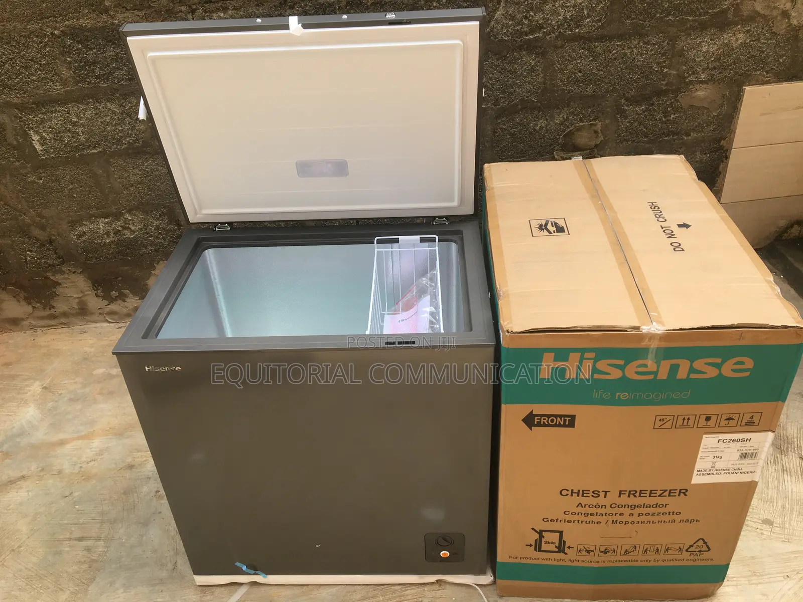 Hisense 198l Energy-Saving Chest Freezer for Nigerian Homes