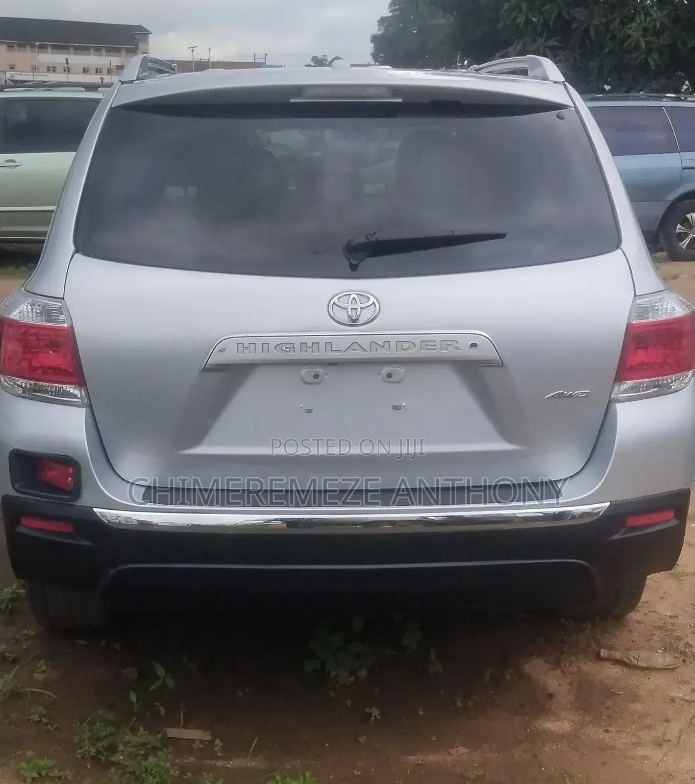 Toyota Highlander Limited 2012 Silver