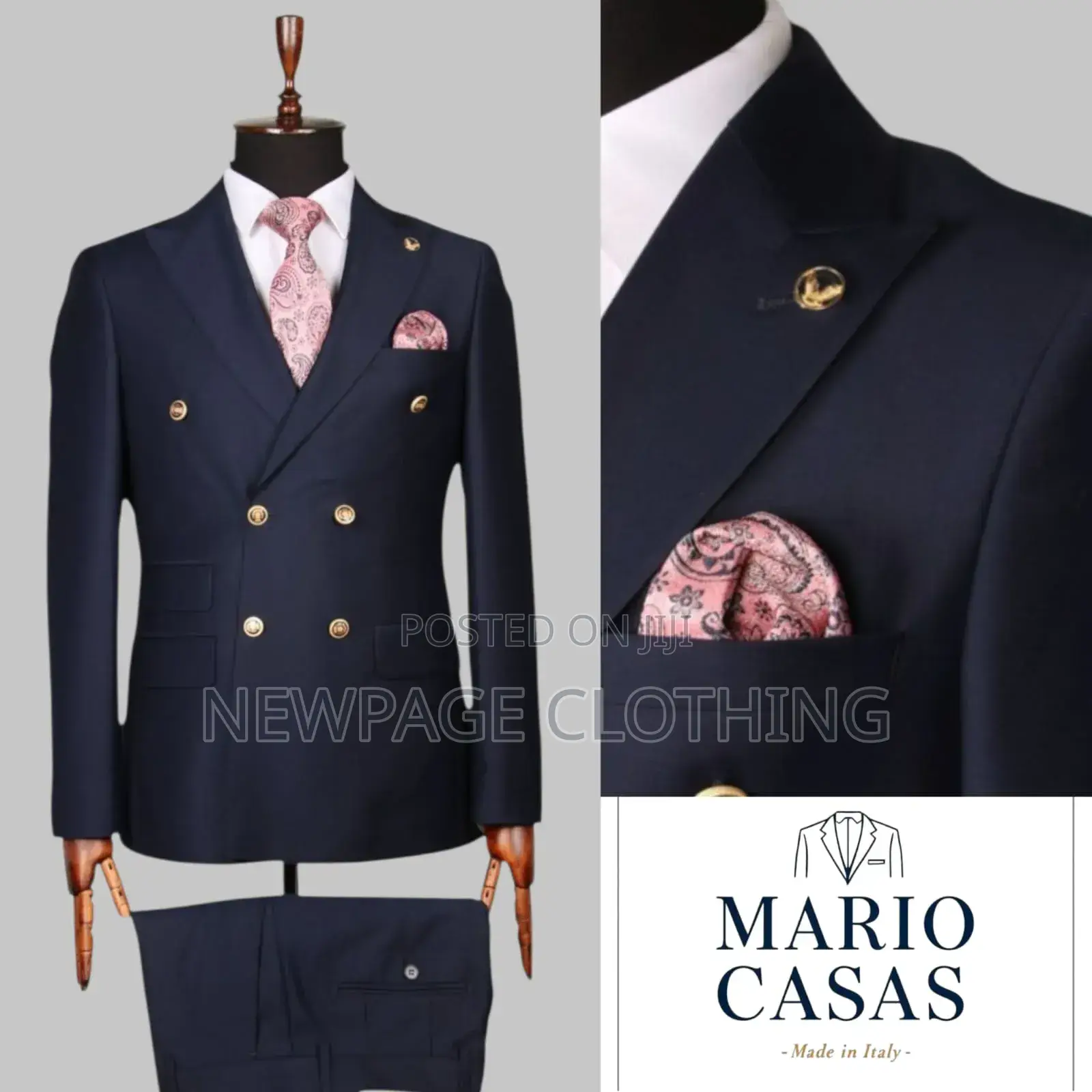 Slim Fit Double Breasted Suit – Quality, Comfort, and Style