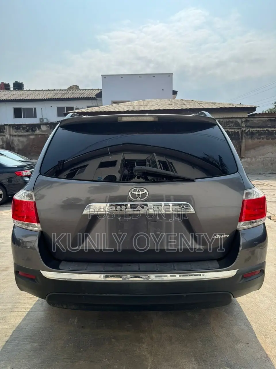 Toyota Highlander Limited 2012 Gray