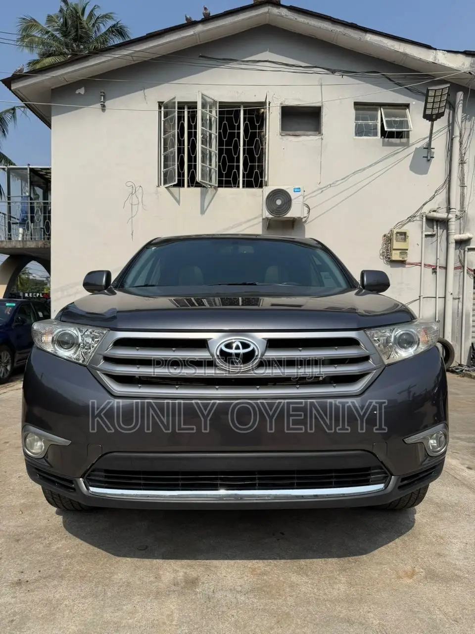 Toyota Highlander Limited 2012 Gray