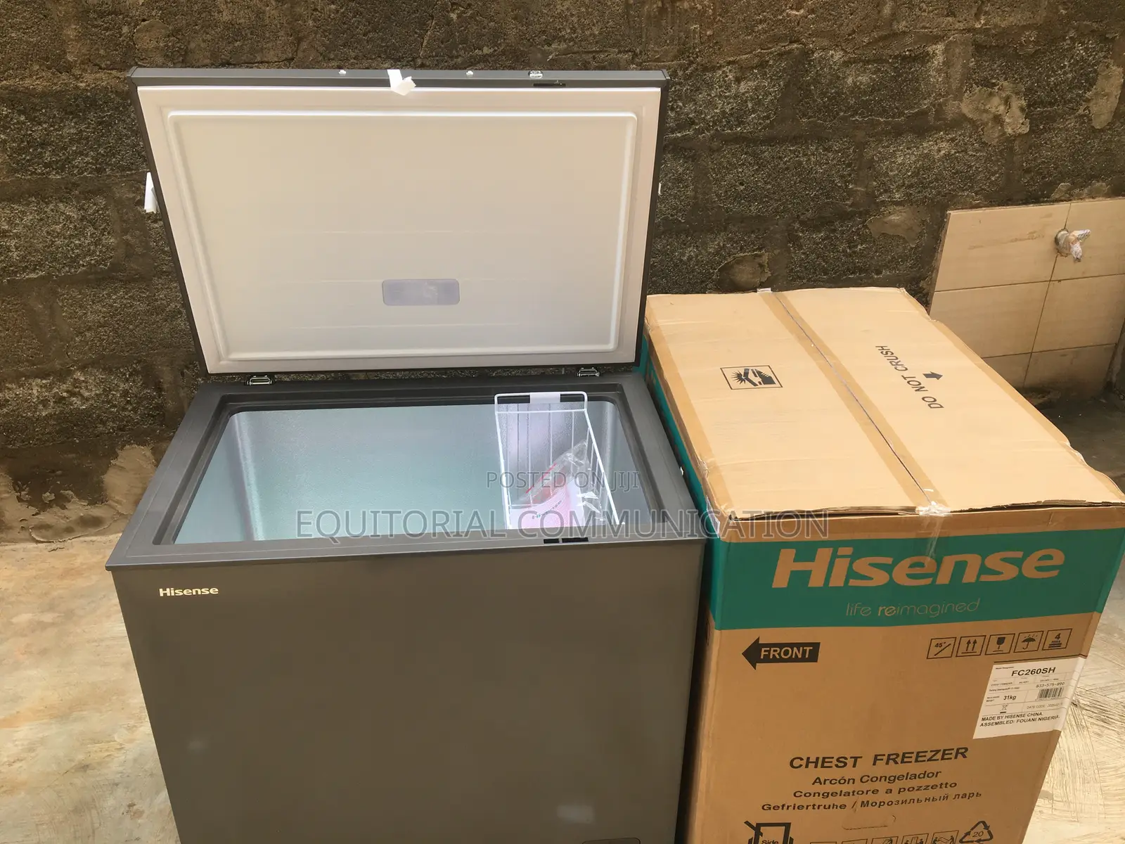 Store More With the Hisense Fc-260sh Chest Freezer