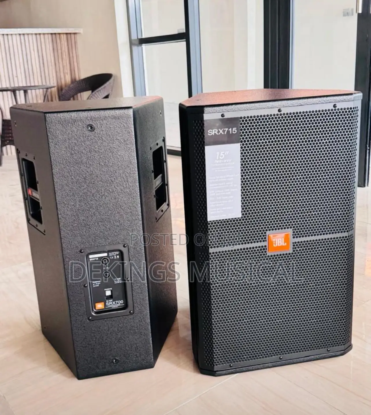Srx715 JBL 15 Inches Floor Monitor Mid-Range Speake Pair