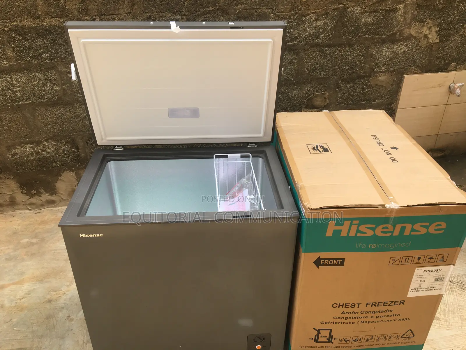 Cold Storage Made Easy With Hisense Fc-260sh Chest Freezer