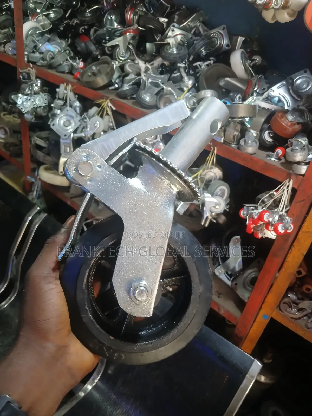4 Pcs Of Scalfolding Wheels 6"