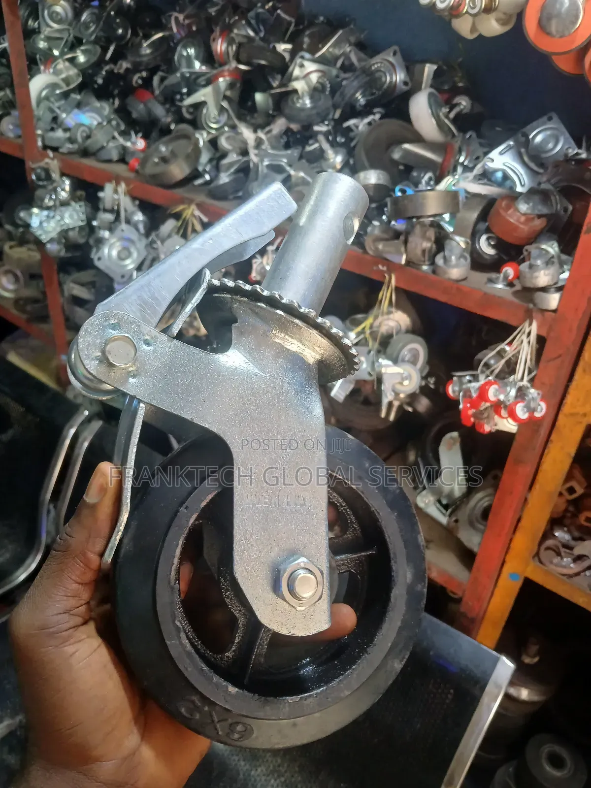 4 Pcs Of Scalfolding Wheels 6"
